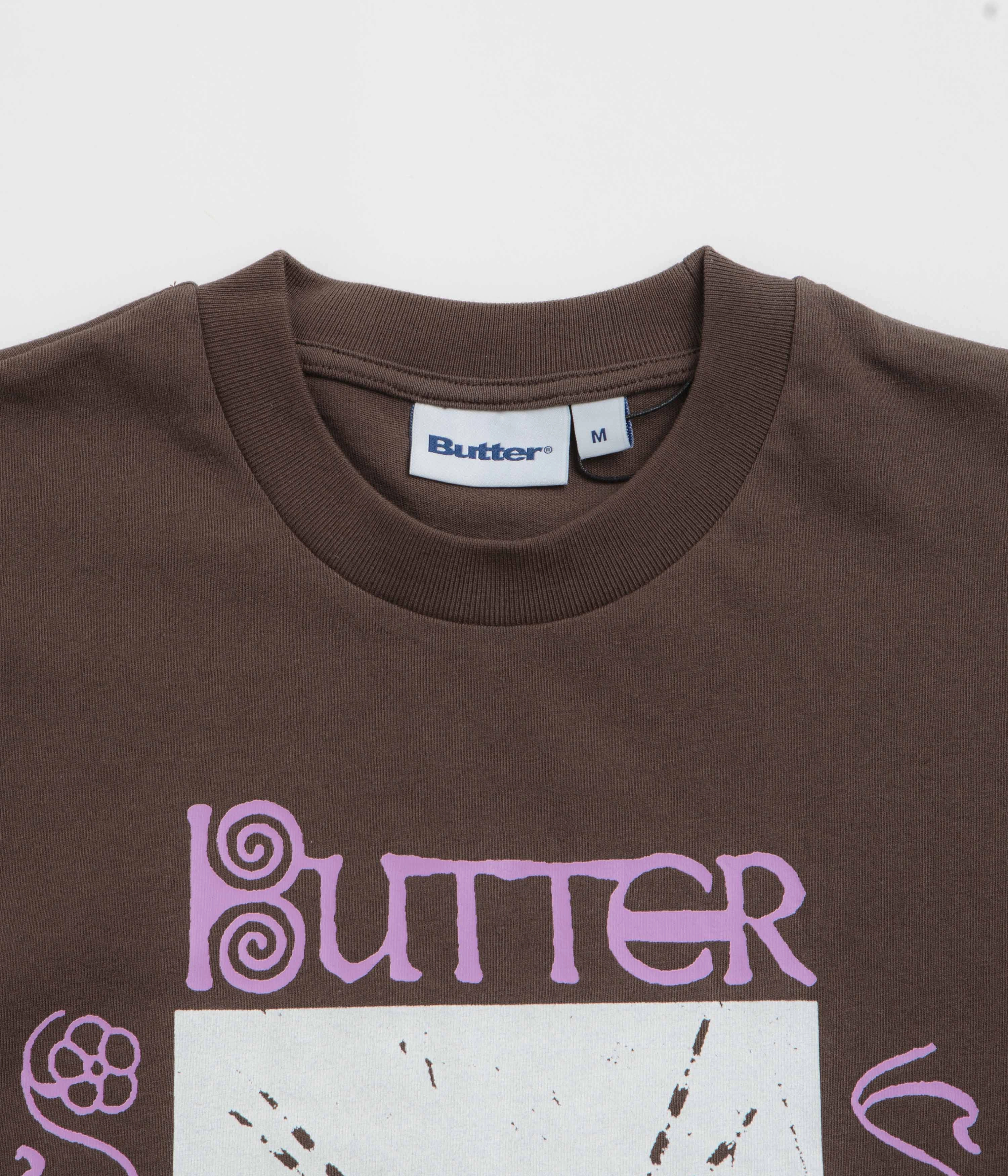 Long Lasting Color Butter Goods Fierce Joy T-Shirt - Chocolate