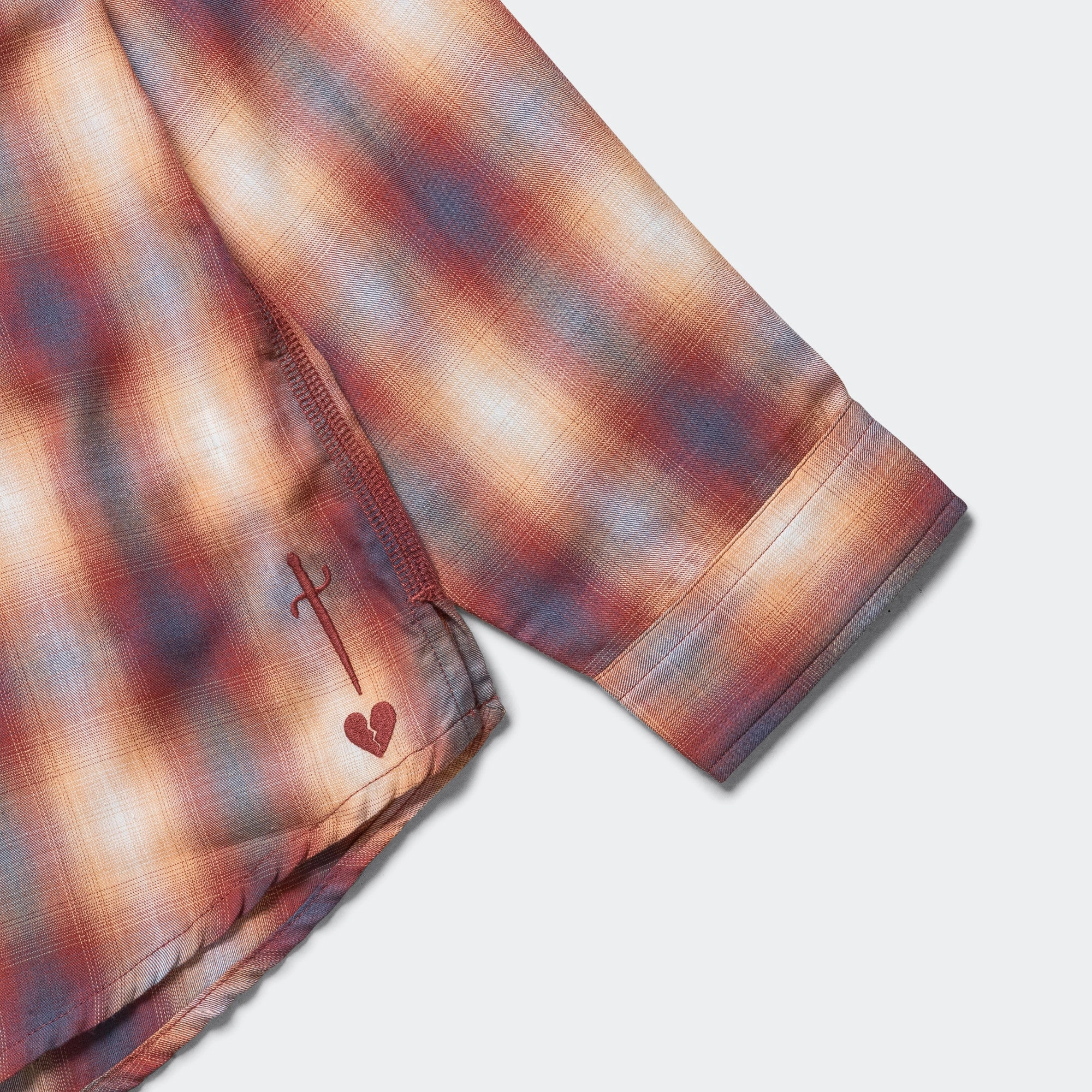 Big LS Shirt - Red Plaid Fitted Design