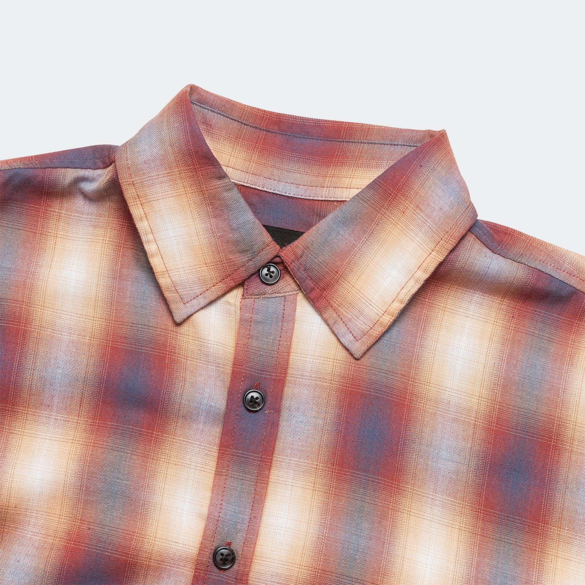 Urban Style Big LS Shirt - Red Plaid