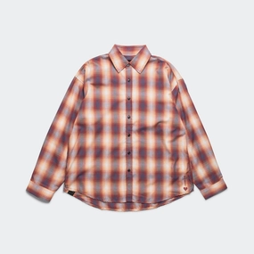 Big LS Shirt - Red Plaid Unisex Design Thermoregulating Layer