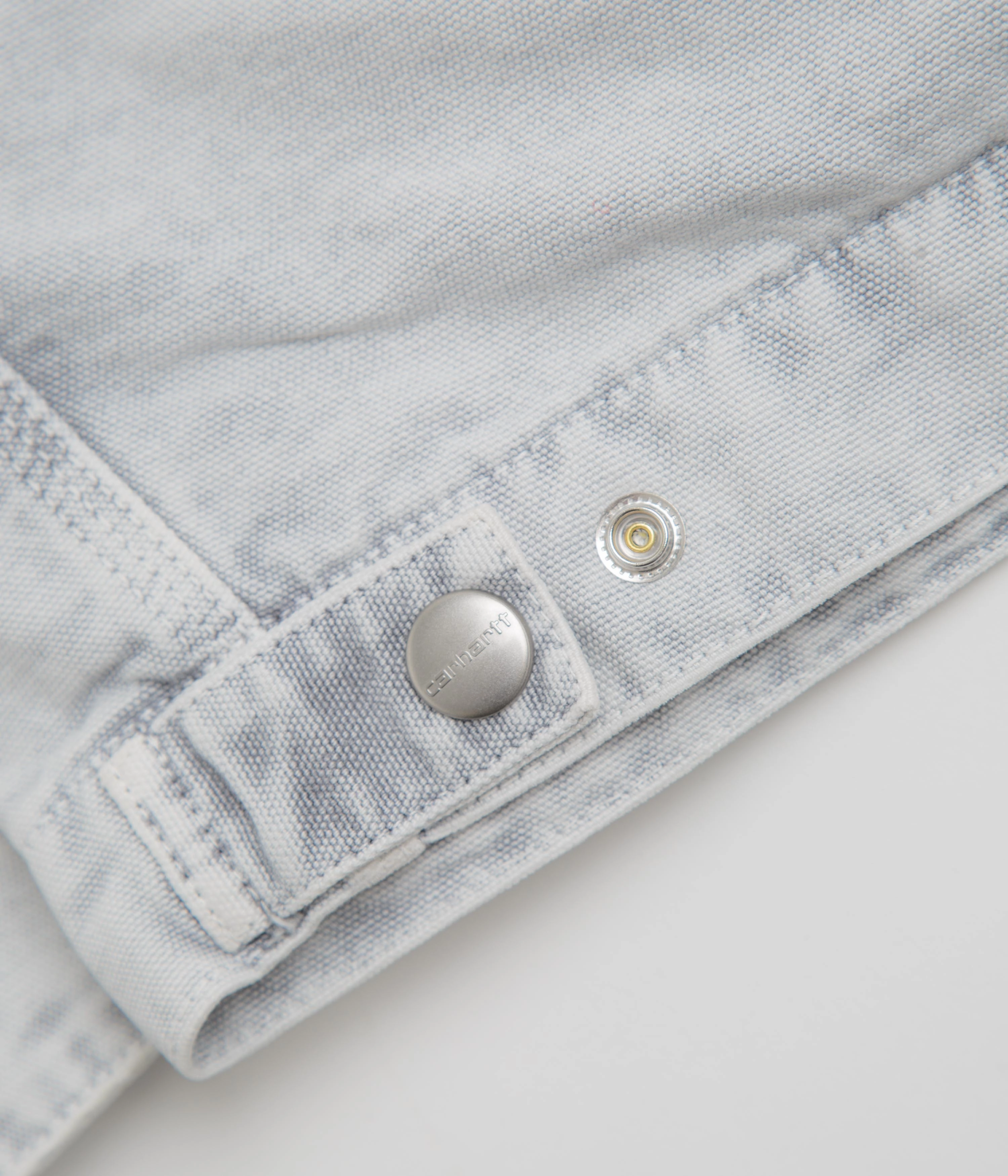 suitable for business trips Formal Style Carhartt OG Detroit Jacket - Black / Black Chalk Wash