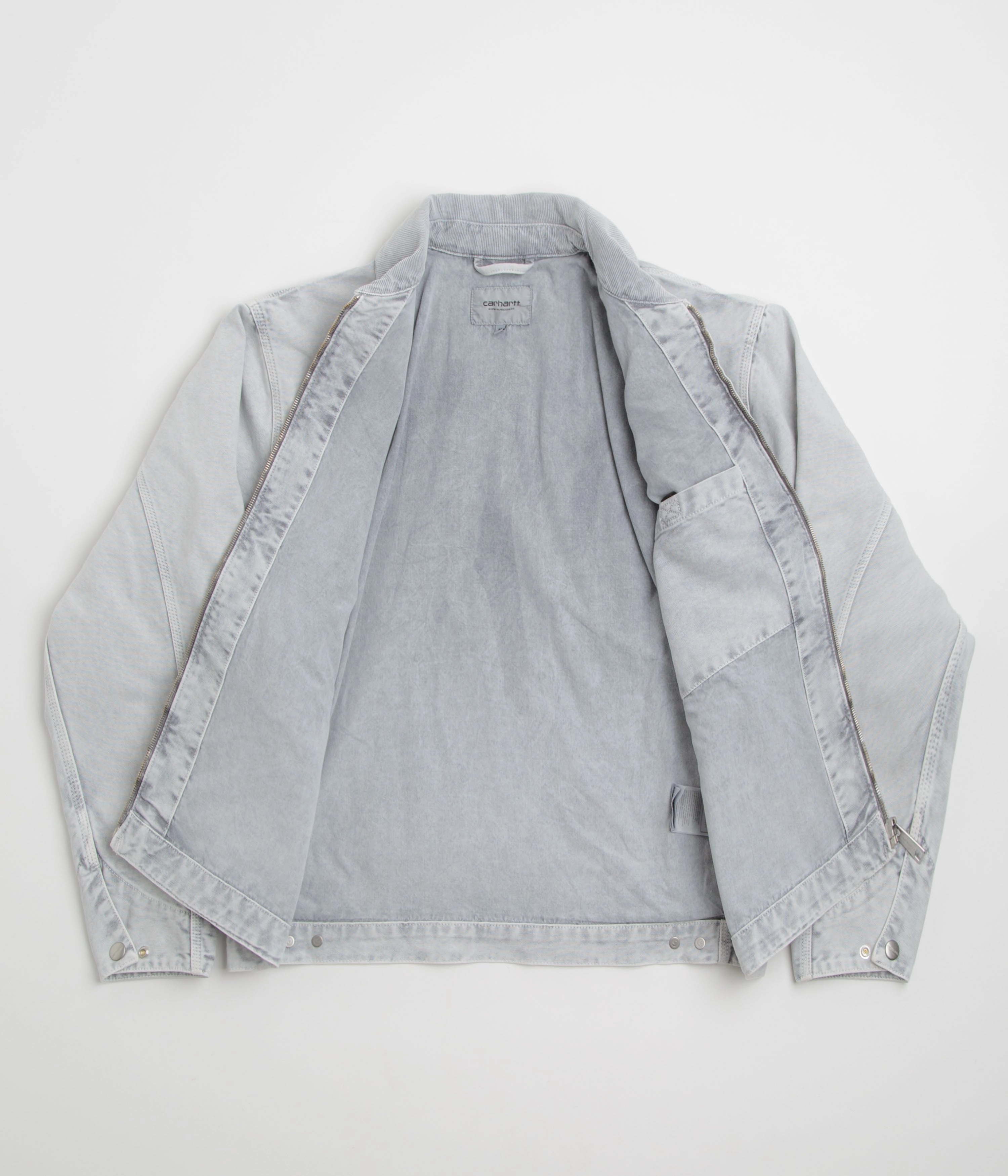 Carhartt OG Detroit Jacket - Black / Black Chalk Wash Cologne UV-protection