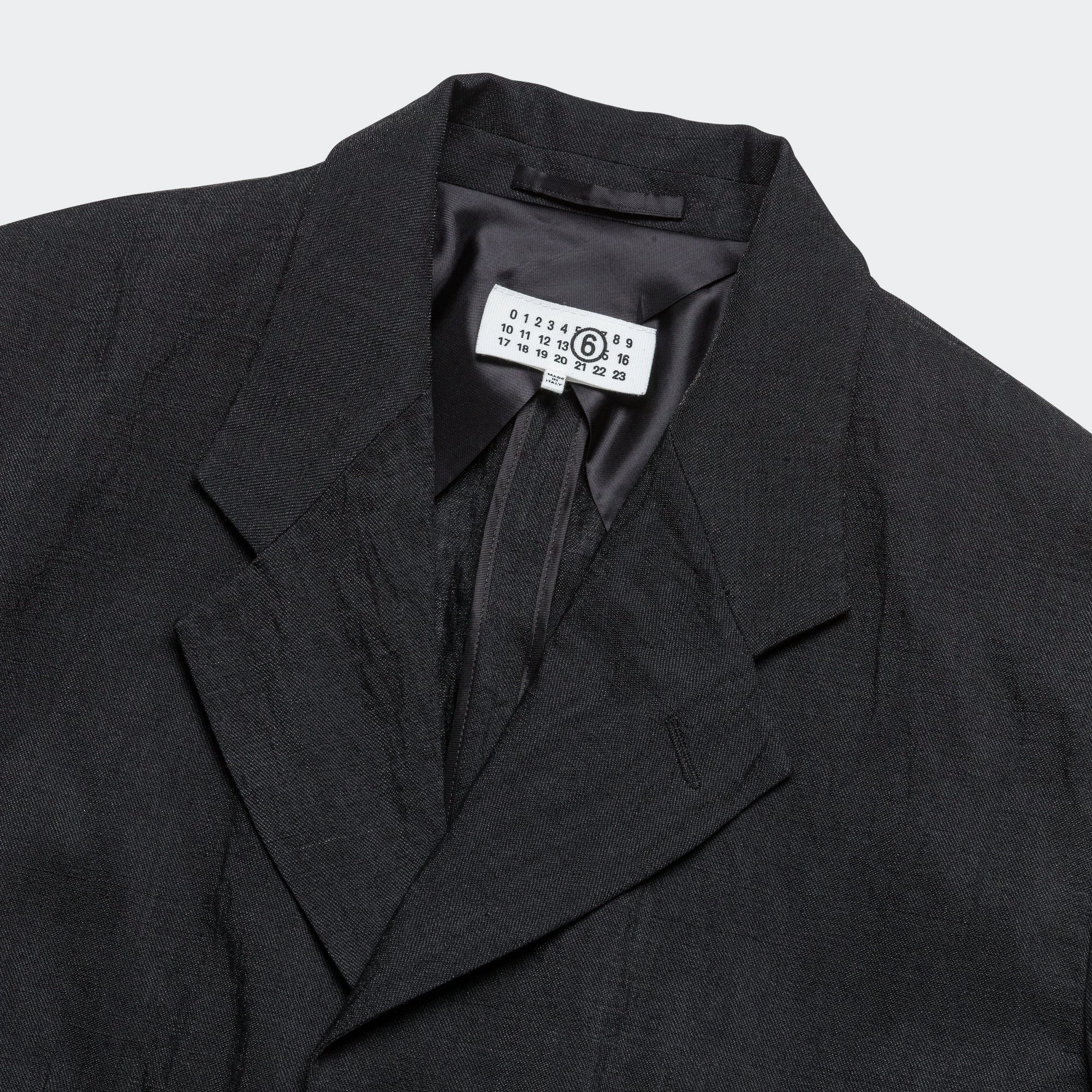 Casual Comfy Layer Blazer Jacket - Black