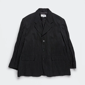 Blazer Jacket - Black Eco Friendly Recycled Material All Season Fit