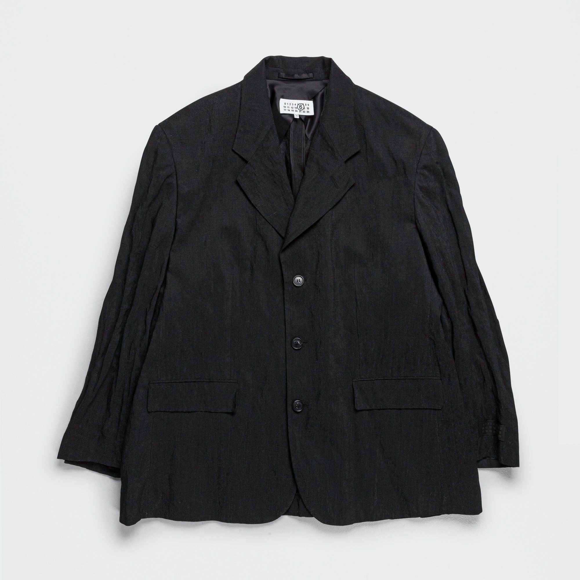 Blazer Jacket - Black Eco Friendly Recycled Material All Season Fit