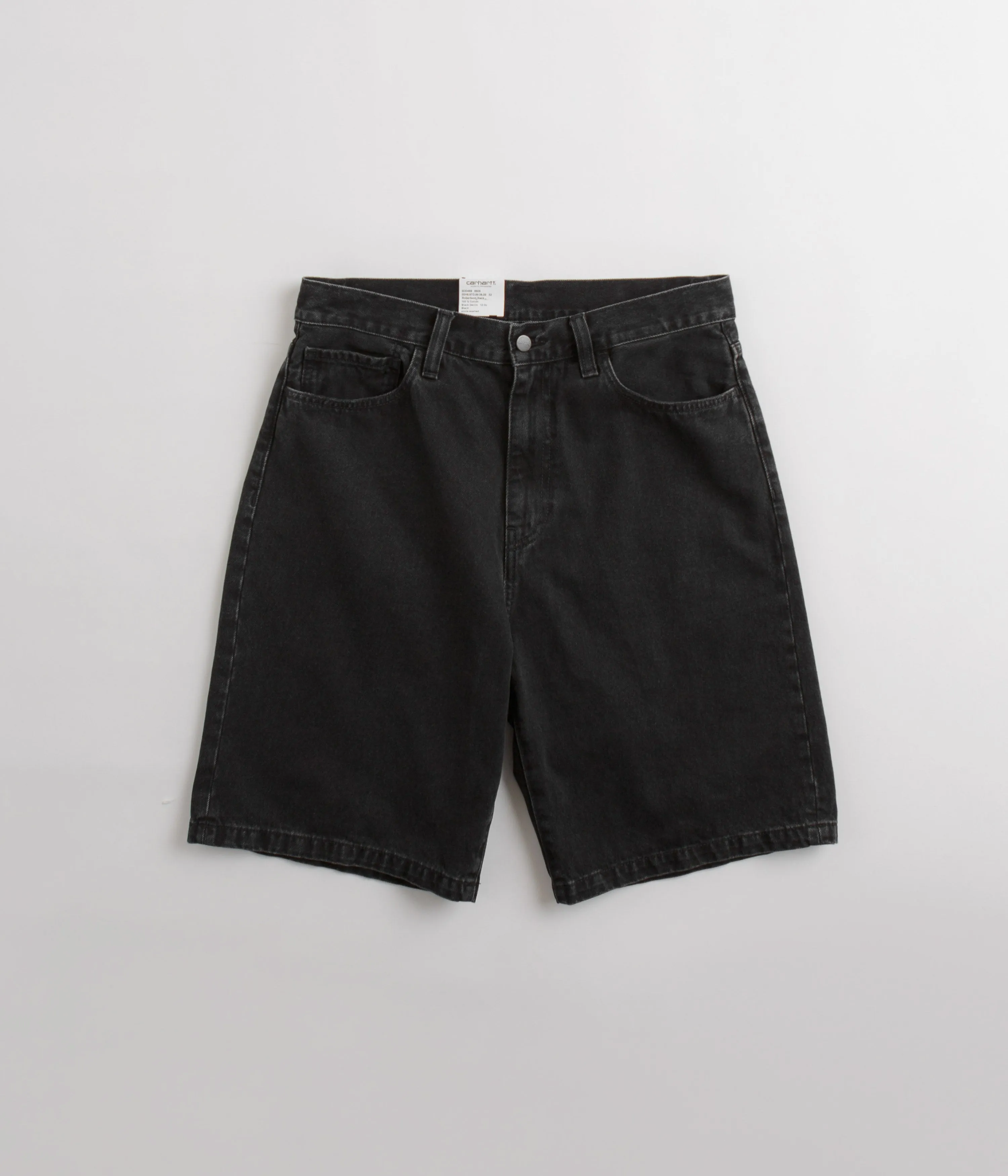 Father's Day gift Anti Static Finish Carhartt Landon Shorts - Black Stone Washed
