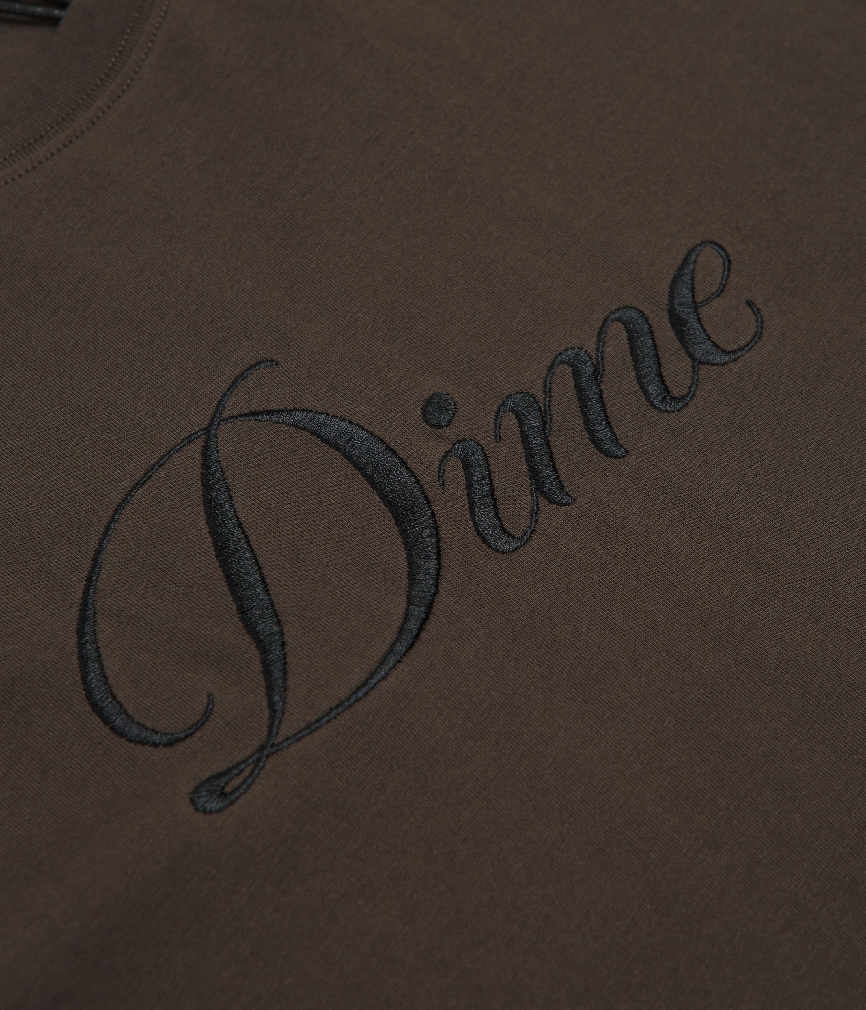 Urban Smart Dime Cursive T-Shirt - Vintage Black