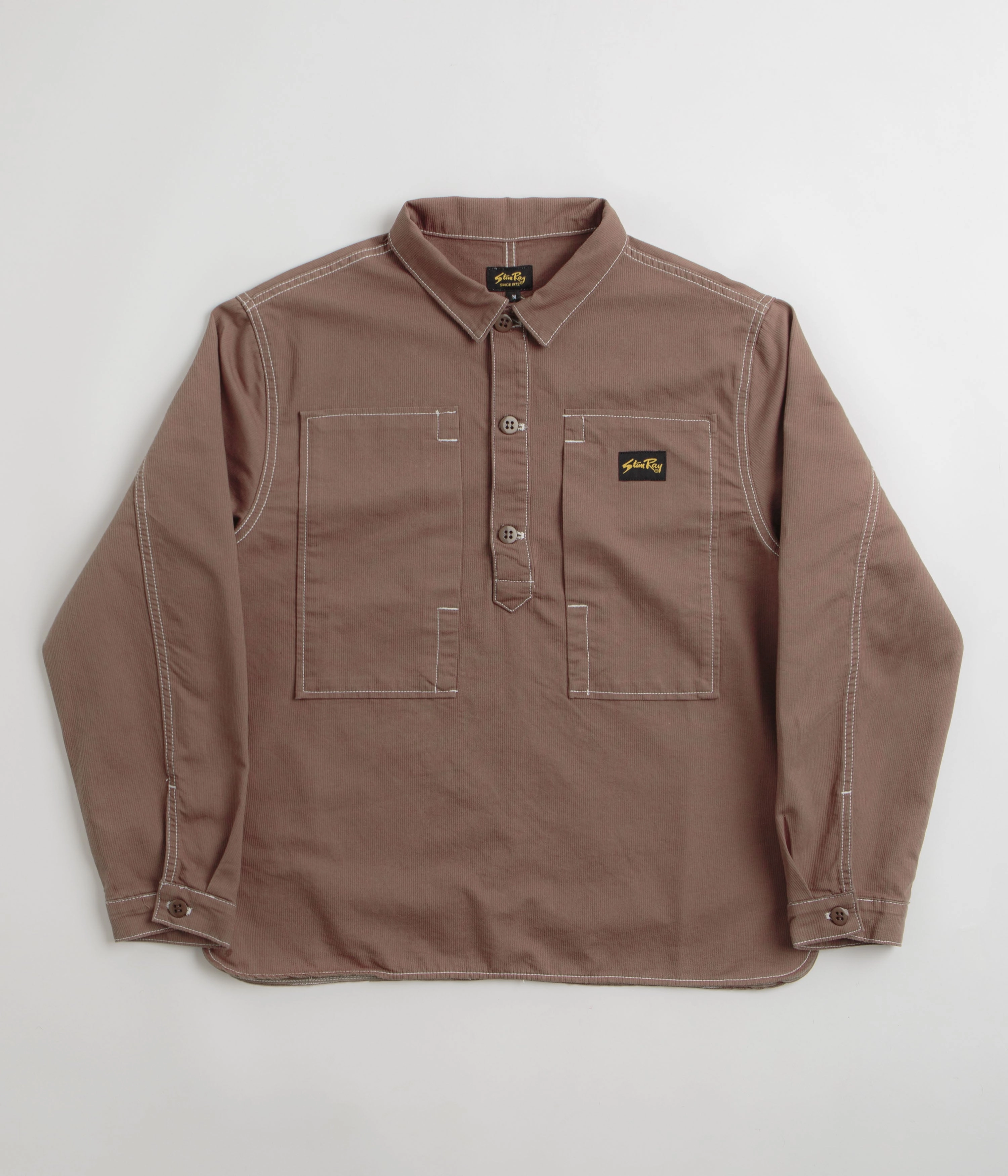 Stan Ray Painters Pop Over Shirt - Acorn Bedford Multi Pocket Design