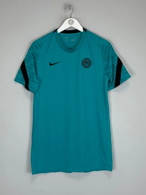 Hygroscopic Fiber Blend 2021/22 INTER MILAN TRAINING SHIRT (M) NIKE