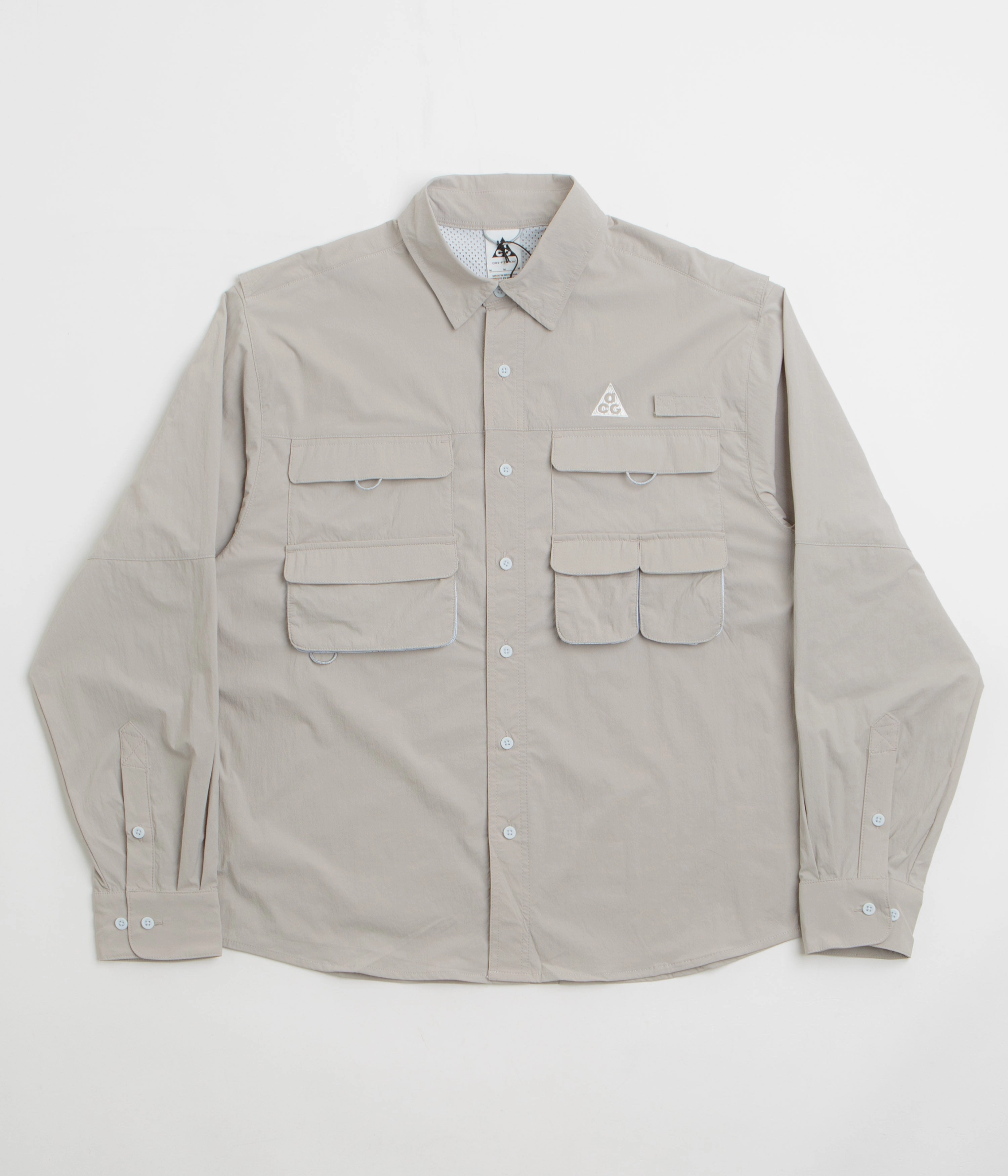 Nike ACG Orb Weaver Shirt - College Grey / Football Grey / Summit White Hypoallergenic Lining