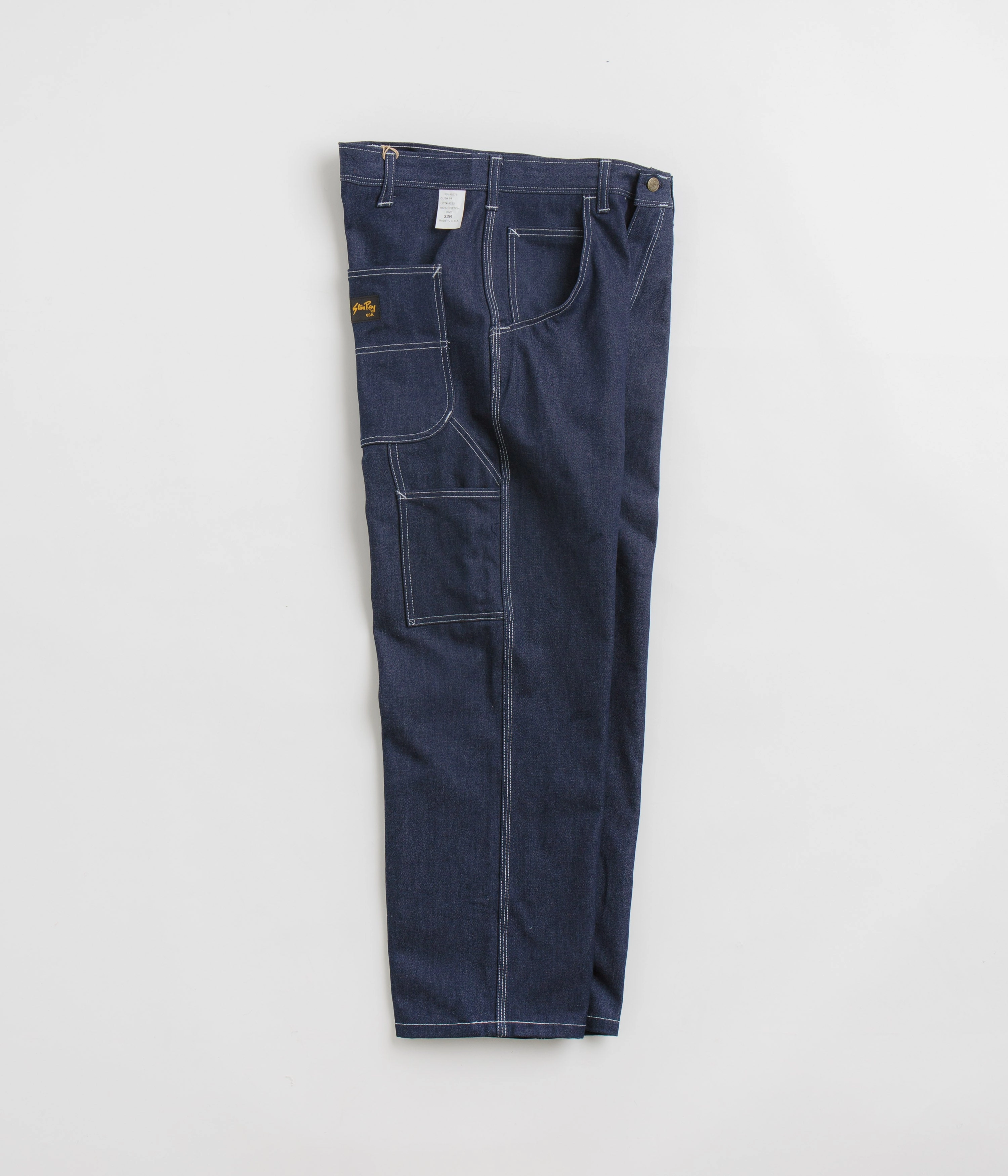 No Hassle Fit Street Fashion Affordable Stan Ray Big Job Painter Pants - Raw Denim