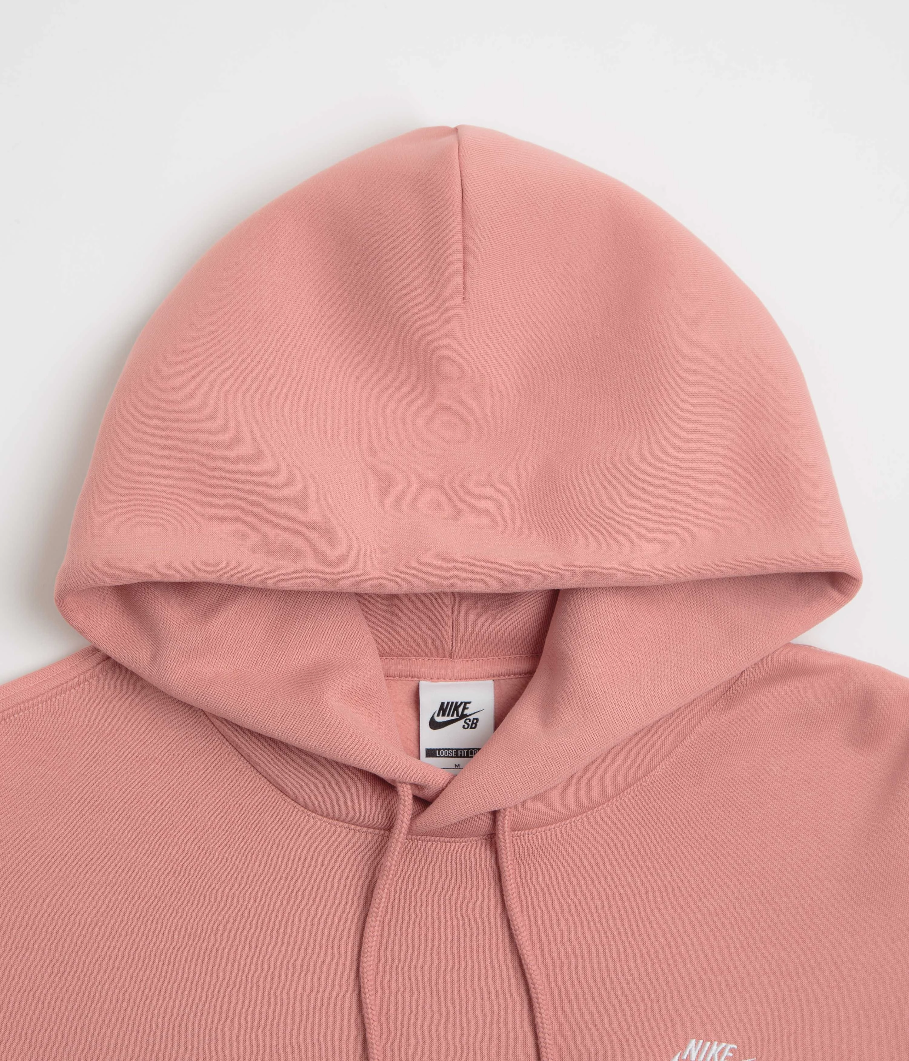 Nike SB Essential Logo Hoodie - Red Stardust / White Quick Drying Armadillo like