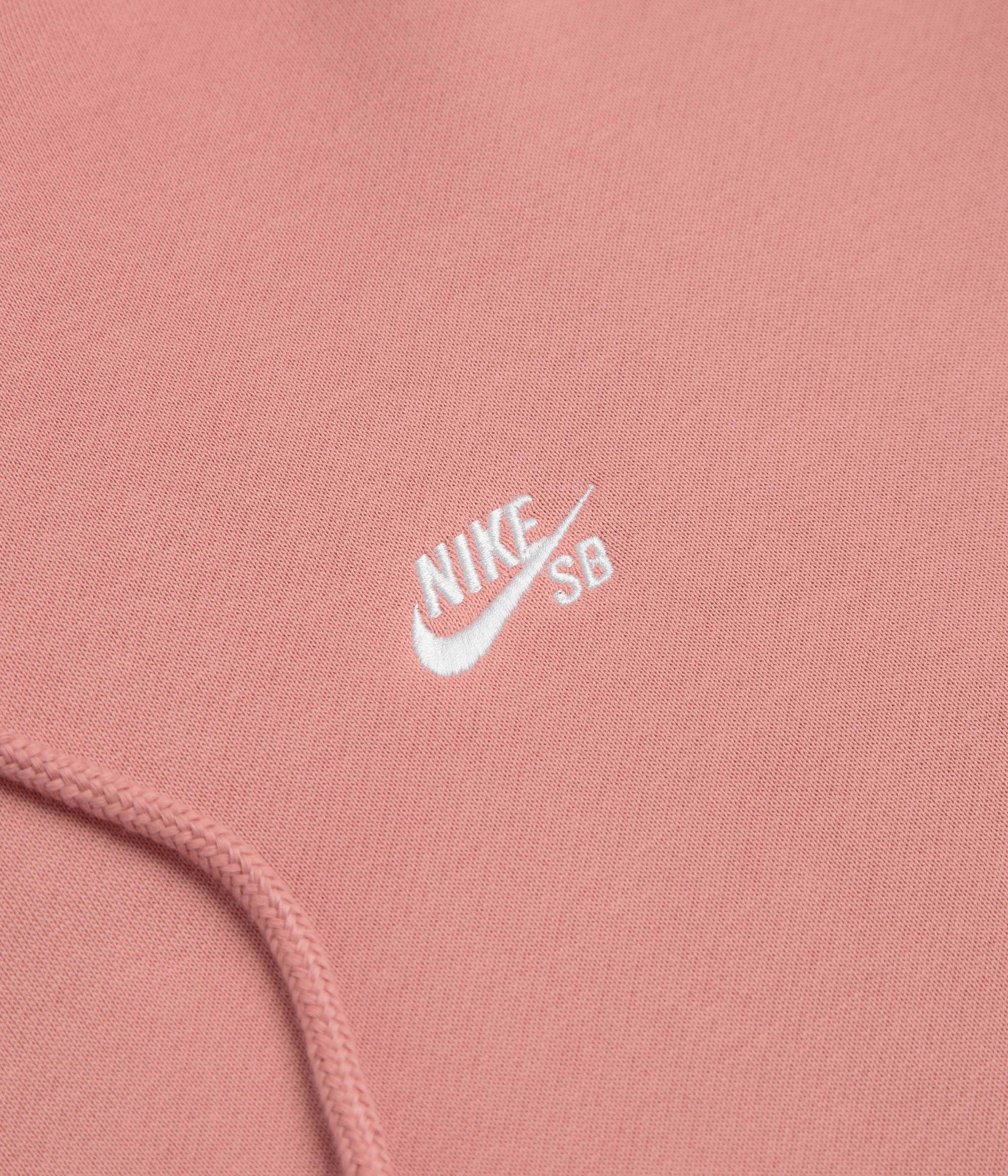 Nike SB Essential Logo Hoodie - Red Stardust / White City Style American style