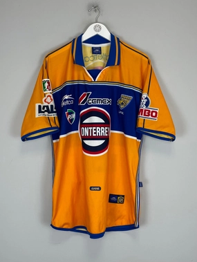 2000/01 TIGRES HOME SHIRT (L) ATLETICA Athletic Outfit