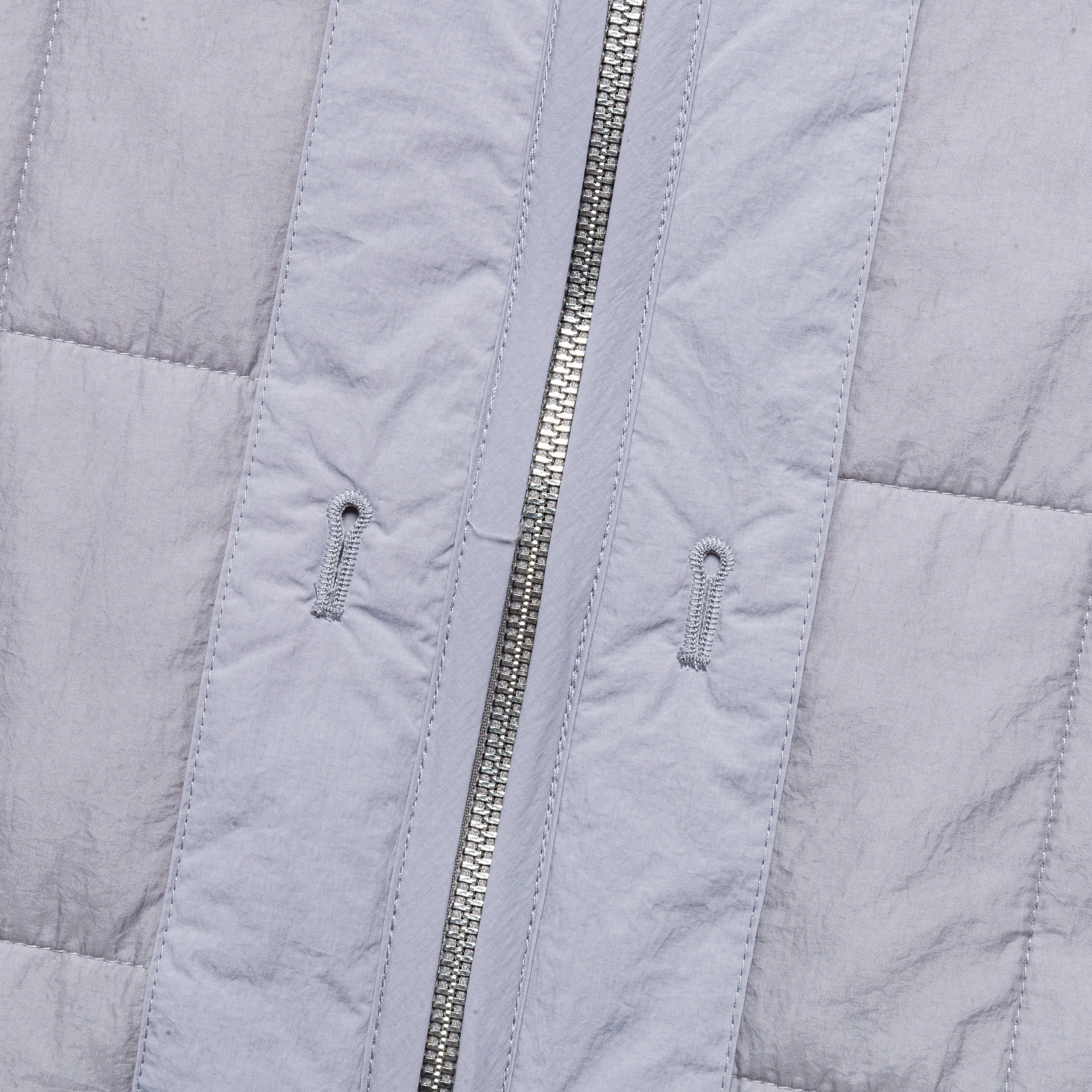 CompressionPackableFabric Plaid Design Military Liner Jacket - Crocus Purple