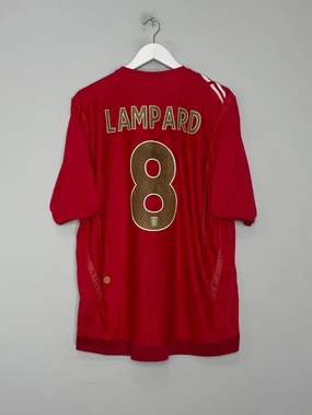 Hollow Core Fiber Total Ease 2006/08 ENGLAND LAMPARD #8 AWAY SHIRT (XXL) UMBRO