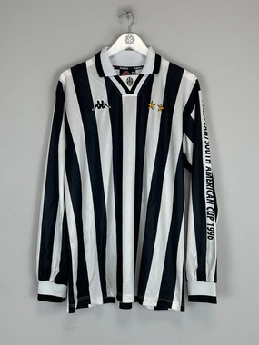1995/97 JUVENTUS L/S 'EUROPEAN / SOUTH AMERICAN CUP' HOME SHIRT (XL) KAPPA Urban Flex
