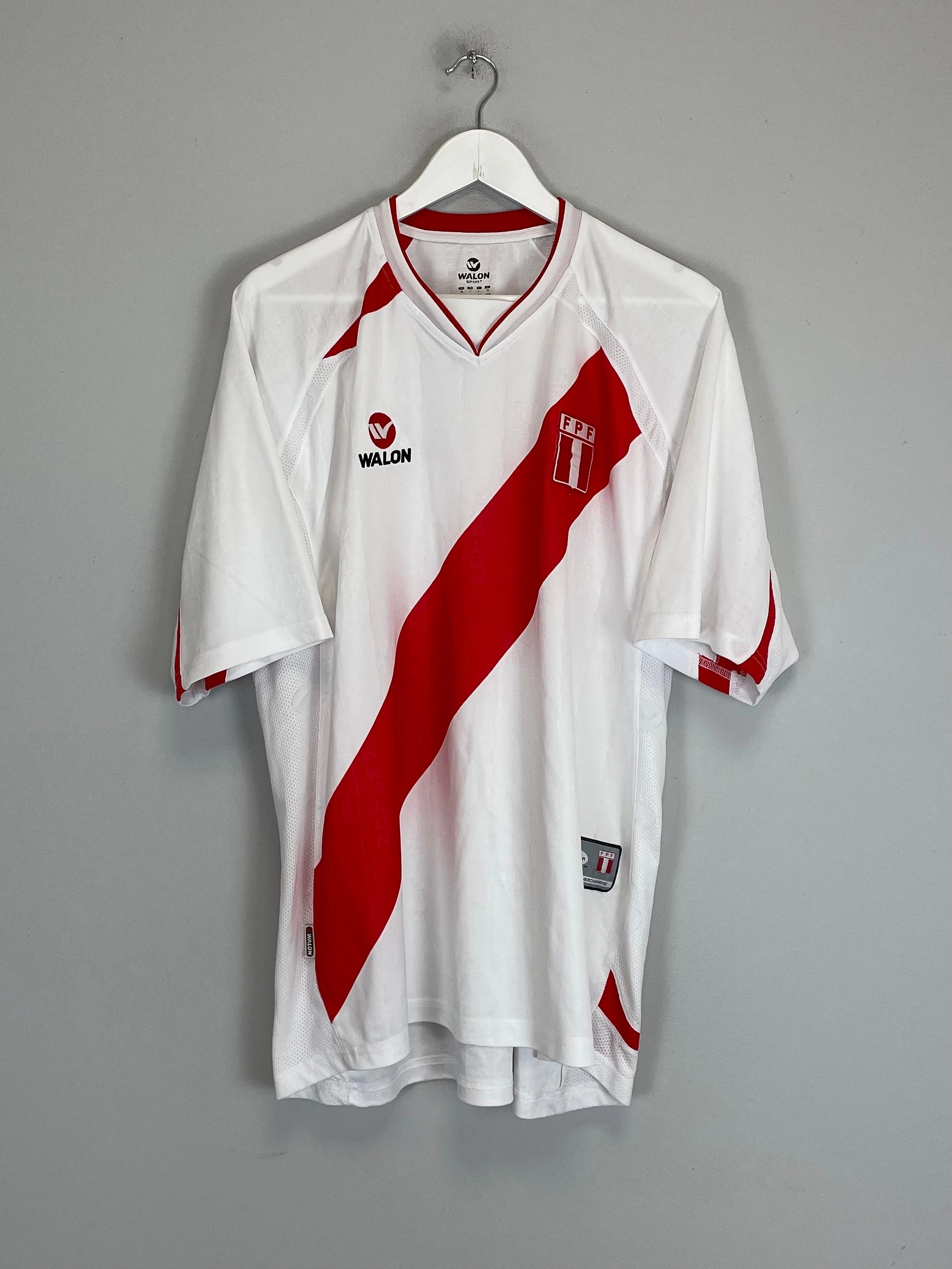 2007/09 PERU HOME SHIRT (XL) WALON Low Impact Manufacturing