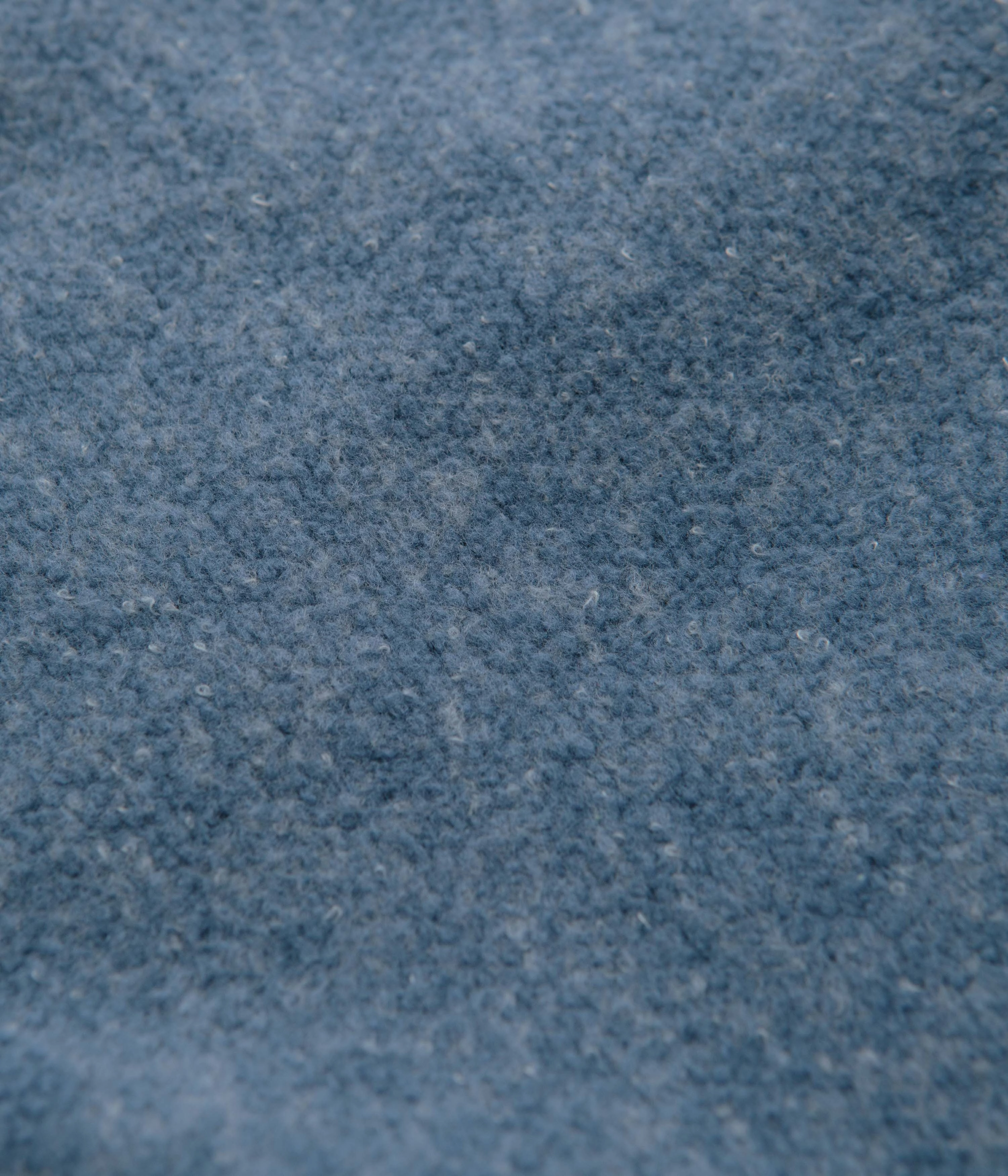 Mollusk Kids Softest Hoodie - True Blue Zippered Front Eco Certified Cotton Blend