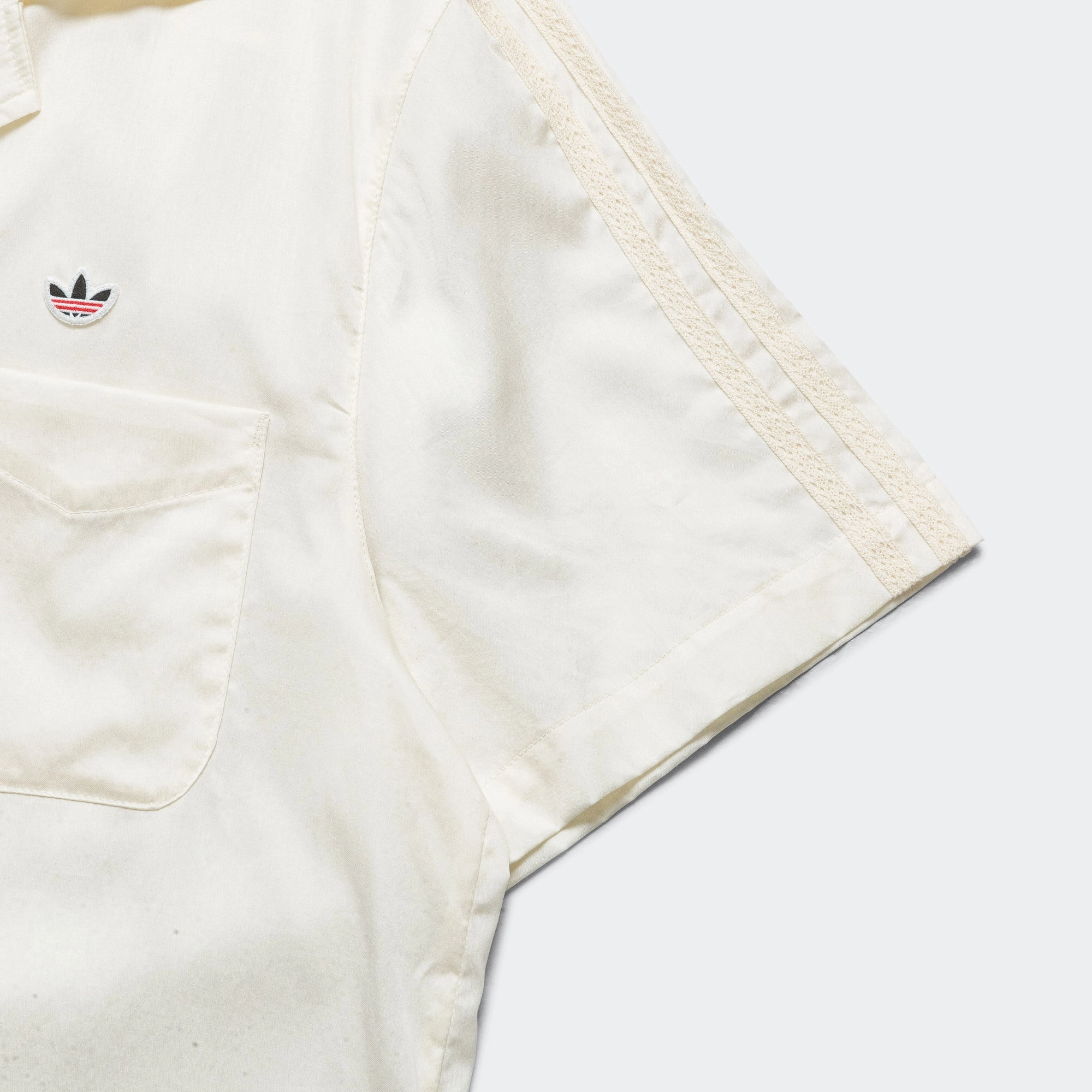 Bowling Shirt by Edison Chen x CLOT - Cream White Streetwear Corporate Wear