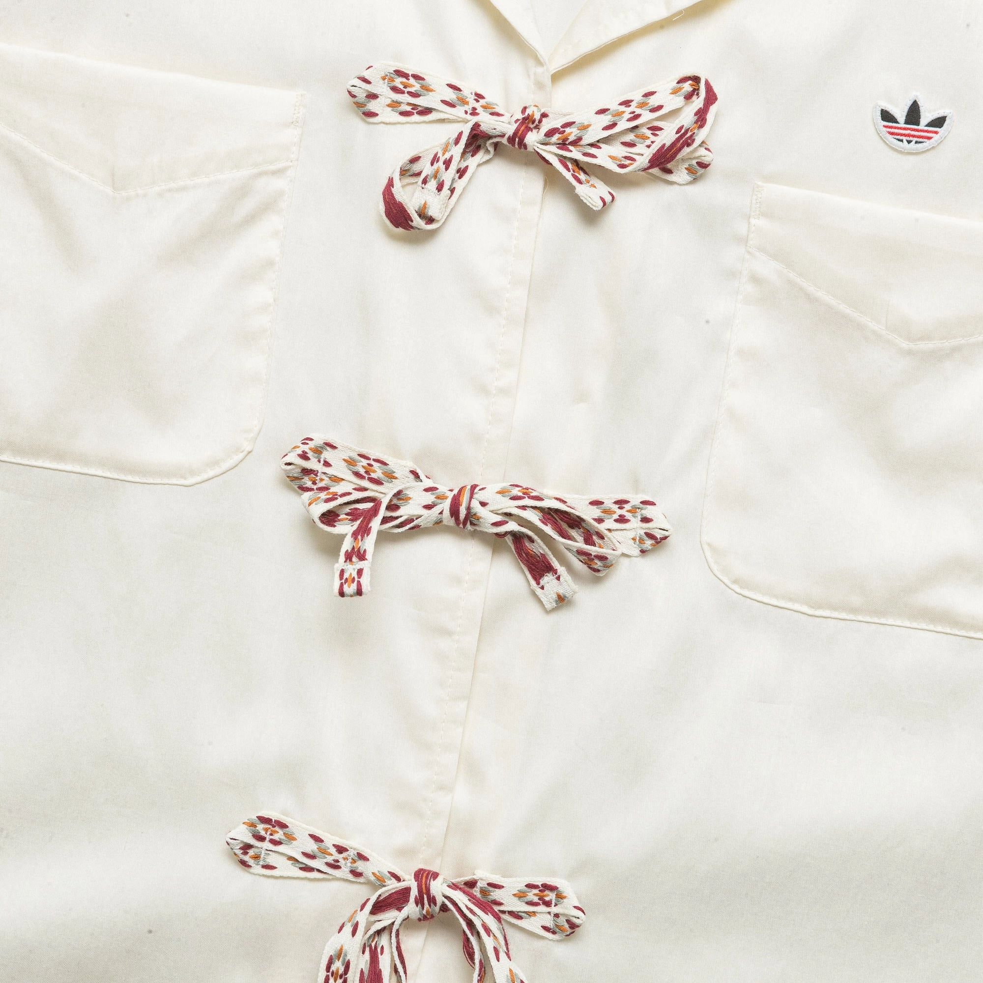 Durable Quality Bowling Shirt by Edison Chen x CLOT - Cream White