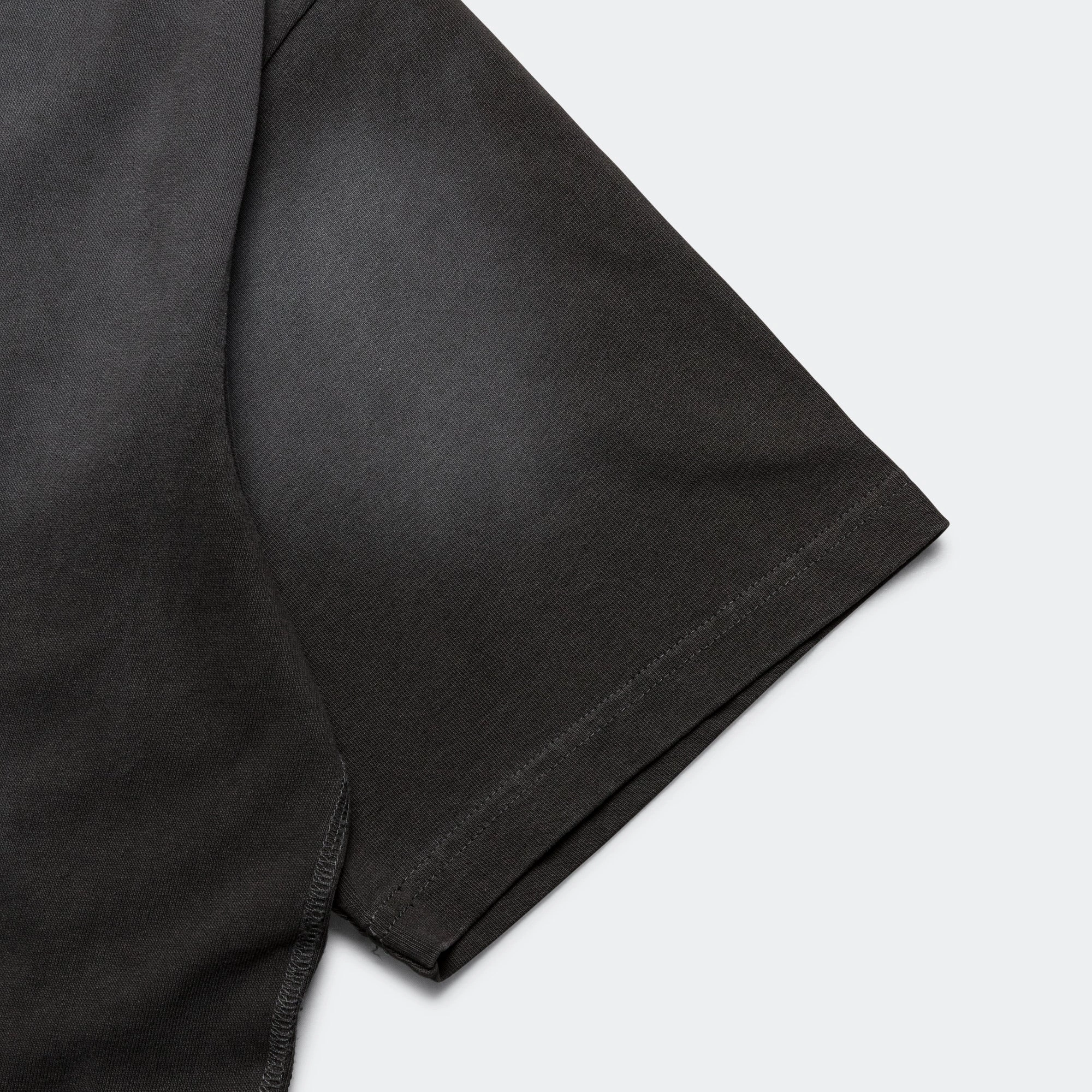 Boxy Tee - Sun Faded Black Comfy Casual Wear