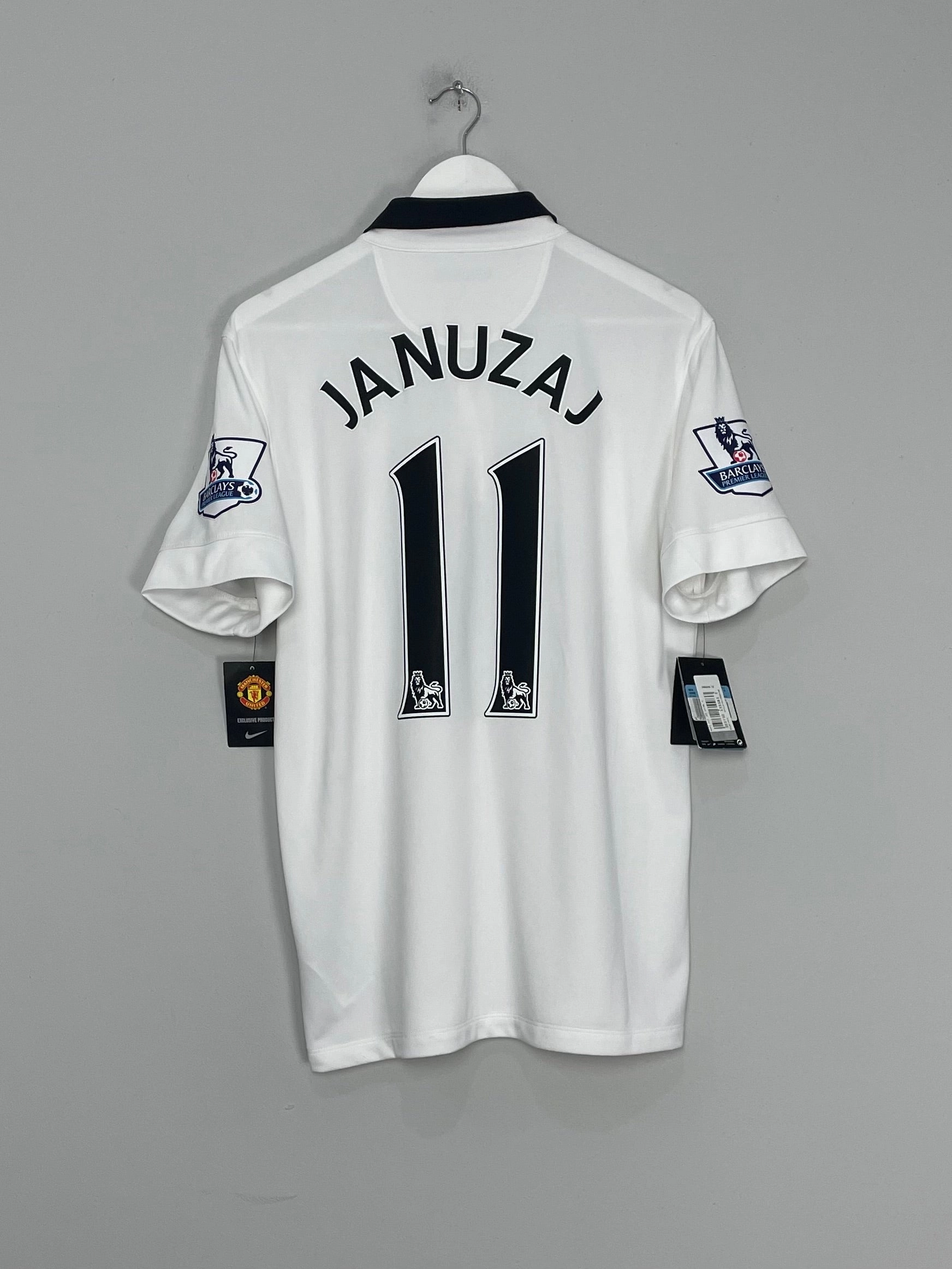 Eco Friendly Recycled Material 2014/15 MANCHESTER UNITED JANUZAJ #11 *BNWT* AWAY SHIRT (M) NIKE