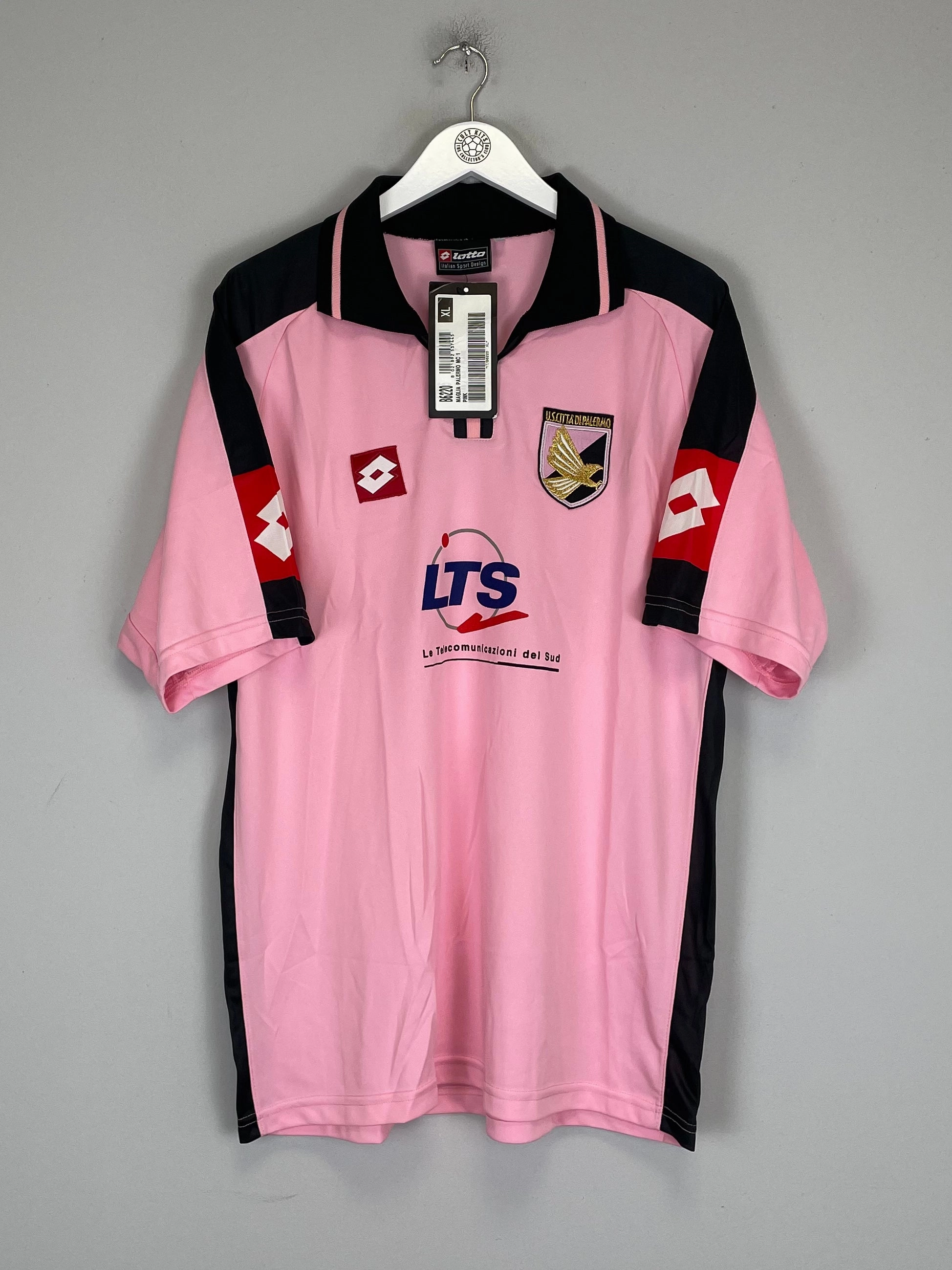 Fast Release Moisture 2001/02 PALERMO *BNWT* HOME SHIRT (XL) LOTTO