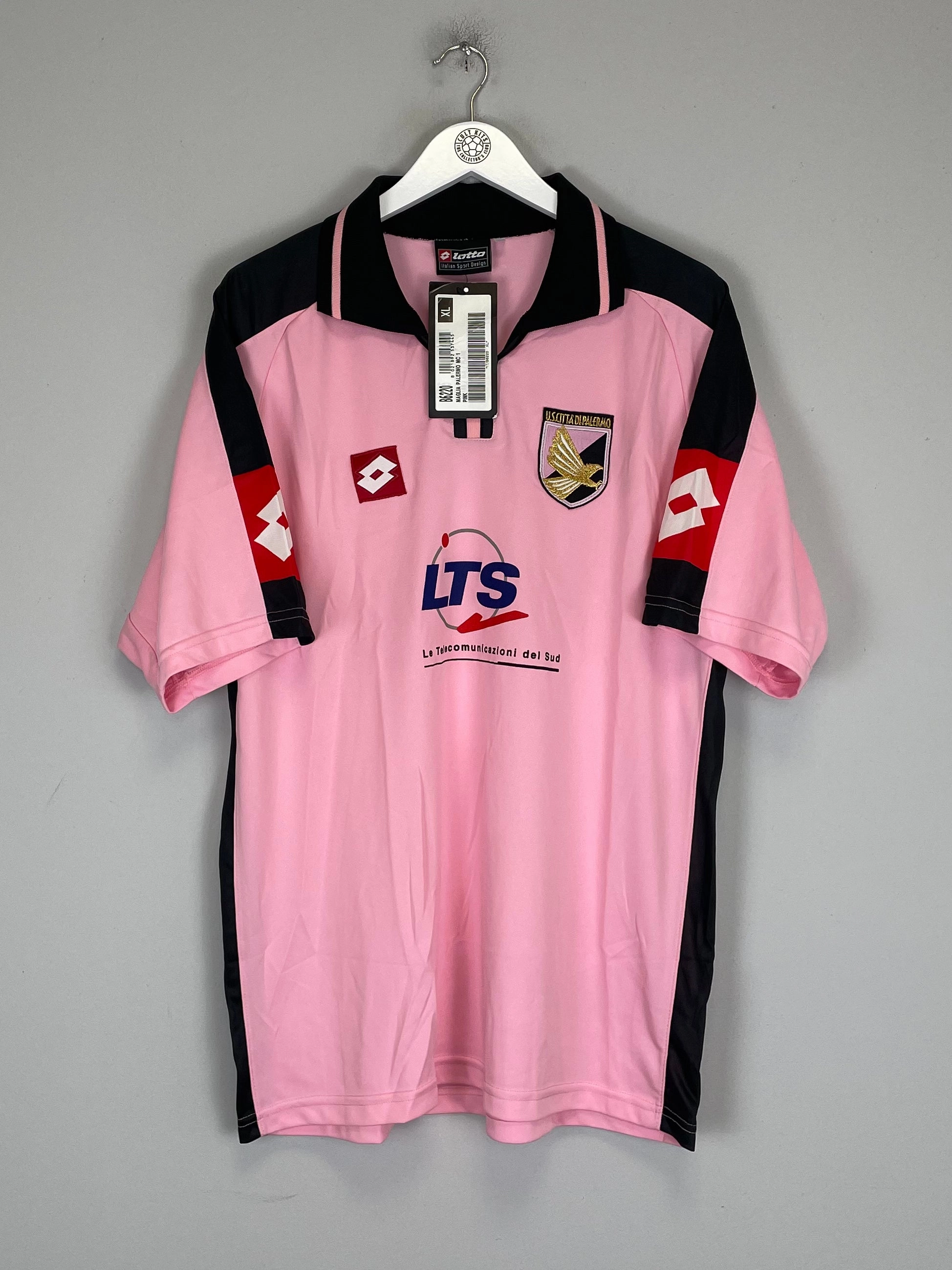 2001/02 PALERMO *BNWT* HOME SHIRT (XL) LOTTO Comfort Performance