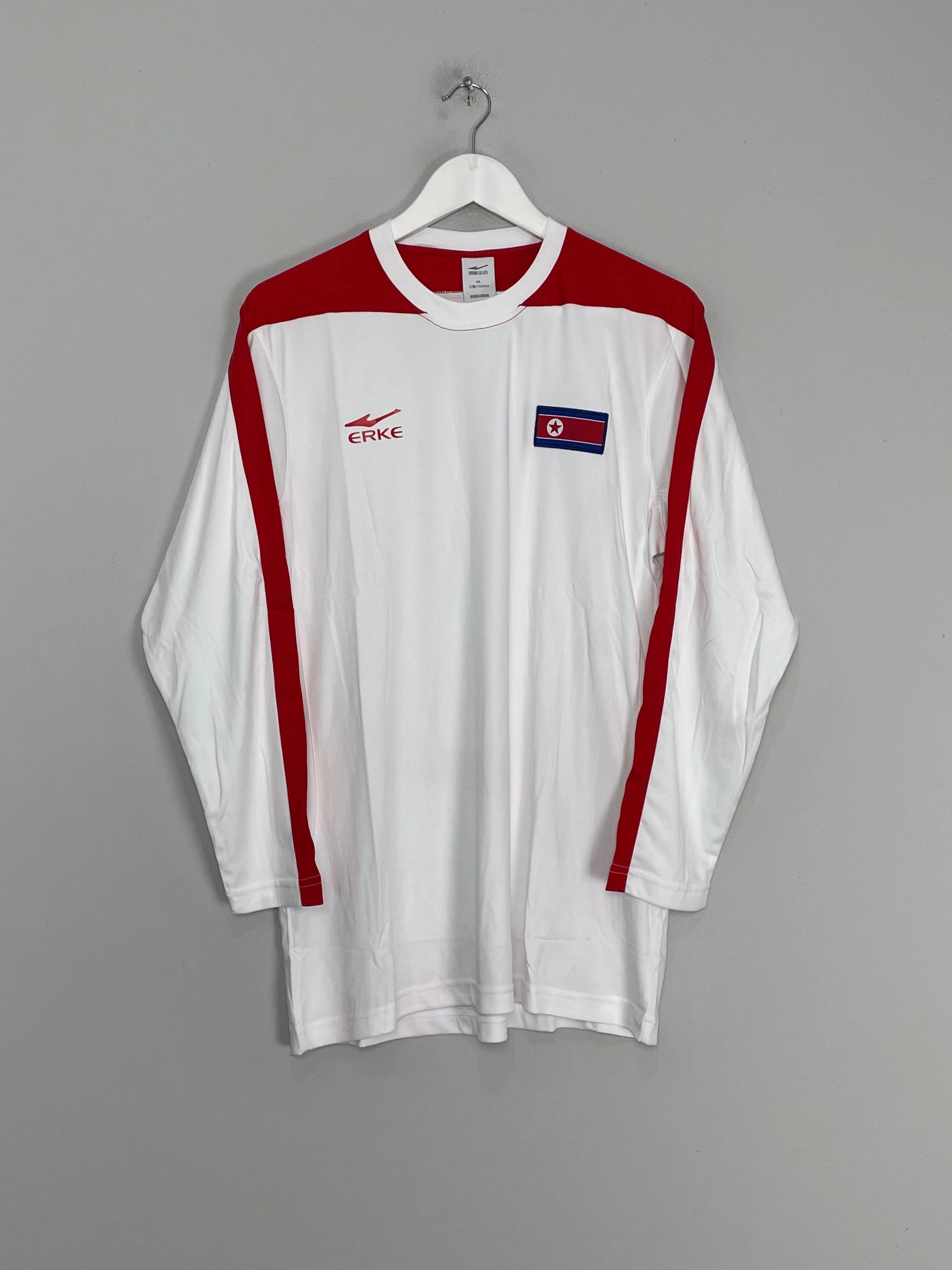 Wrinkle Resistant Material 2008/09 NORTH KOREA L/S AWAY SHIRT (XL) ERKE