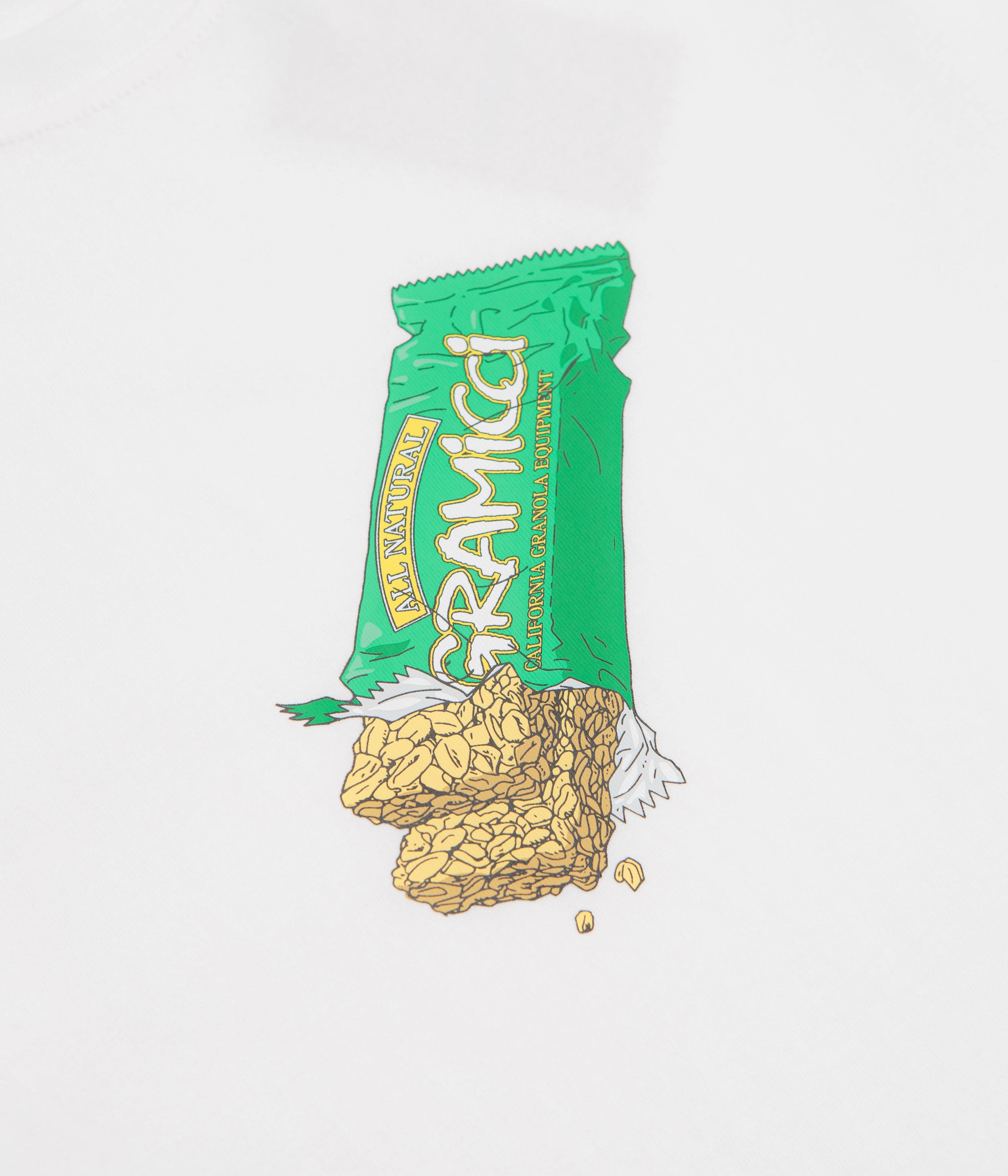 Gramicci Granola T-Shirt - White Weekend Style Trend