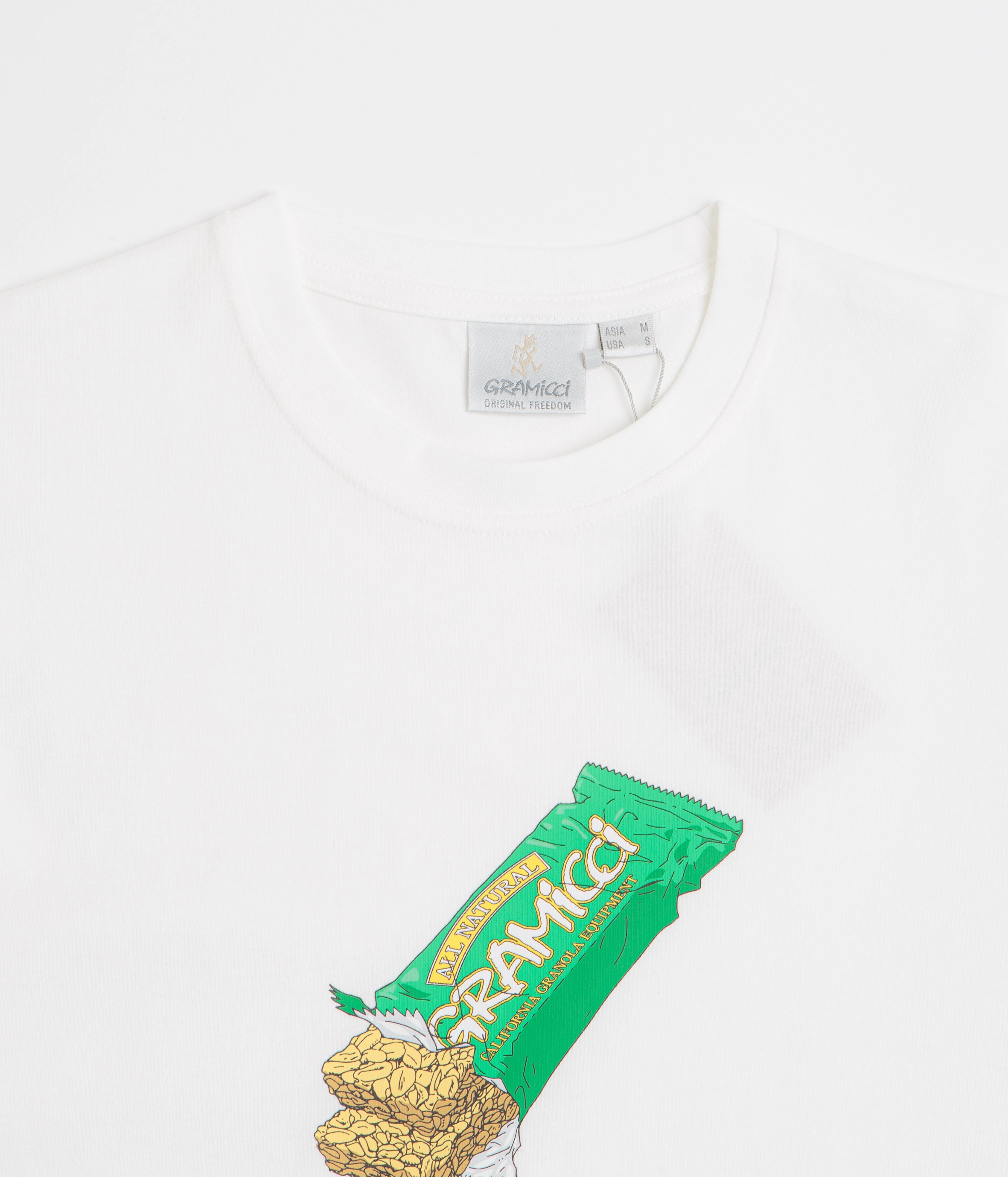 Gramicci Granola T-Shirt - White sports performance