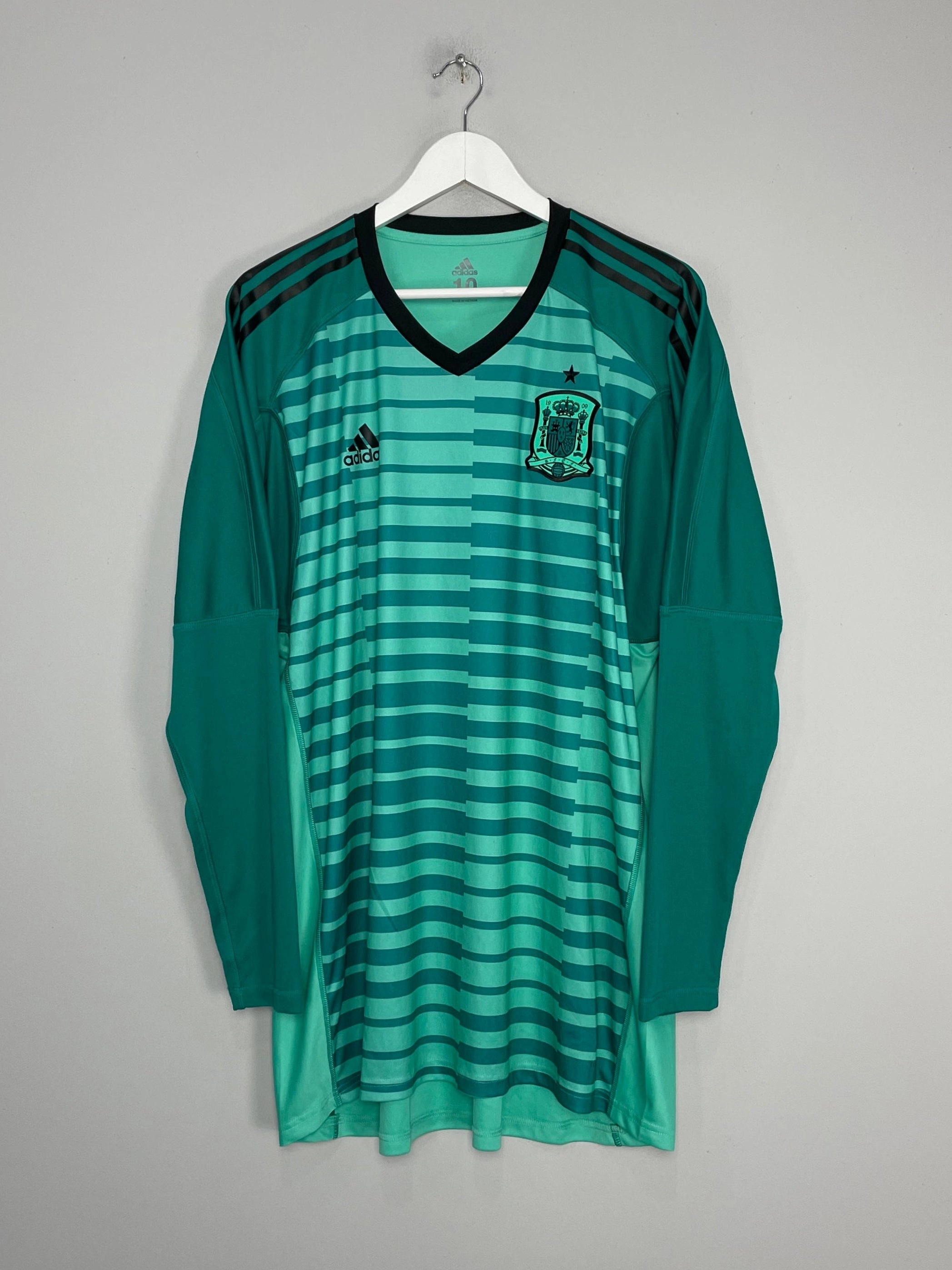 Outdoor Training weekend run 2018/19 SPAIN *PLAYER ISSUE* GK SHIRT (XL) ADIDAS