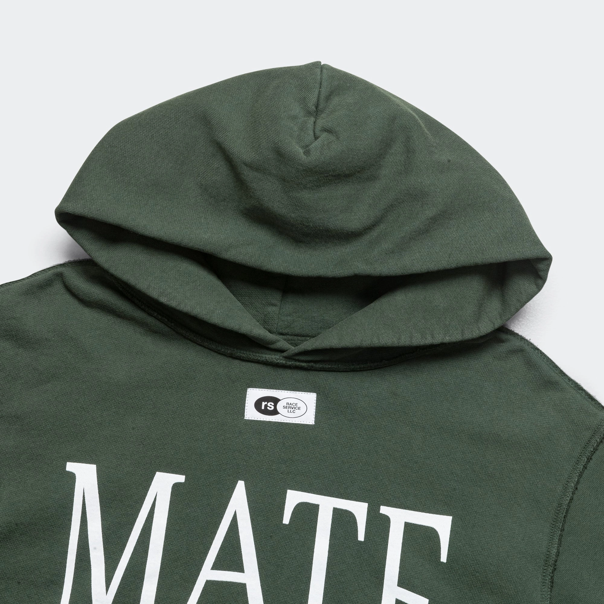 Hooded Sweatshirt x Race Service - British Racing Green Business casual