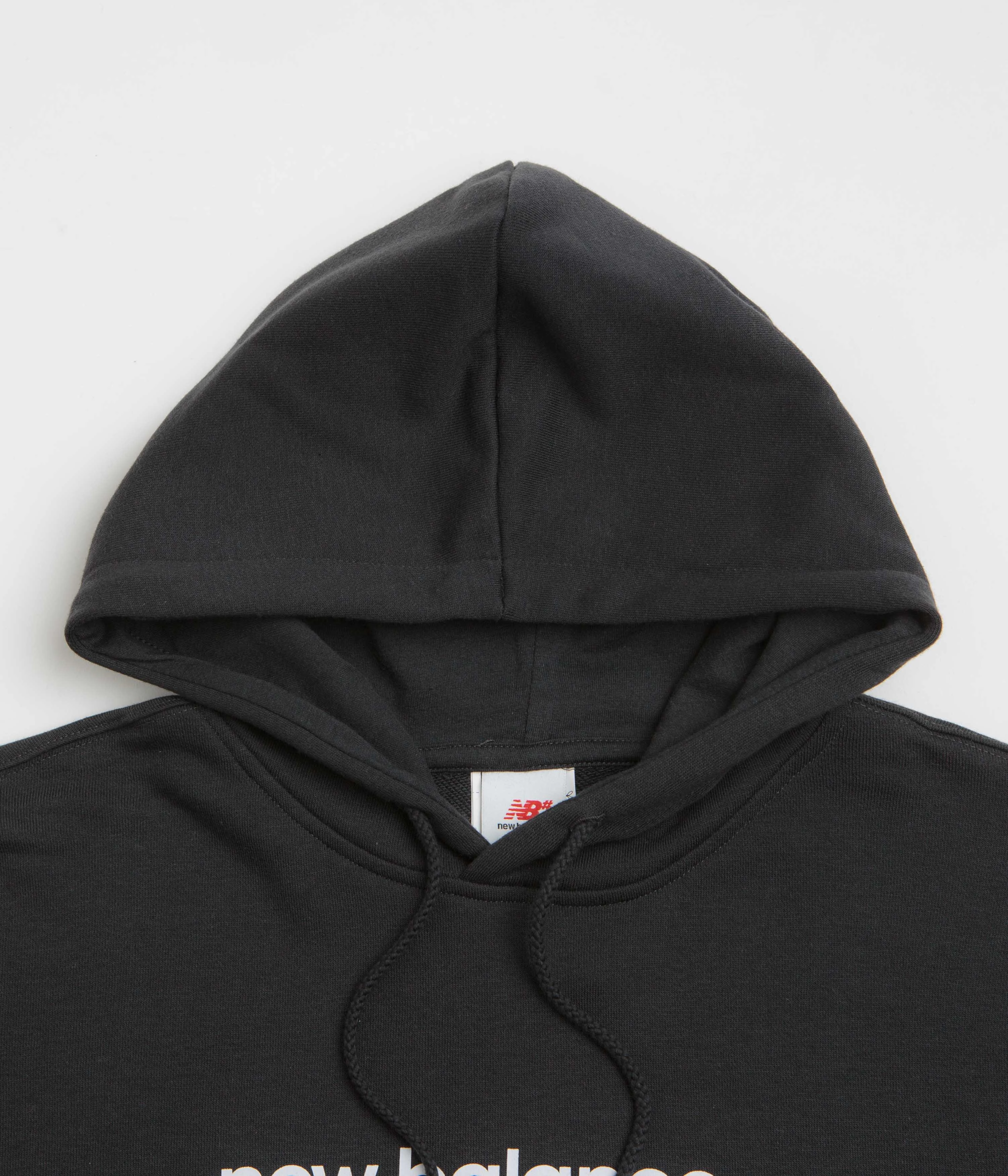 Urban Fashion New Balance Numeric Logo Hoodie - Black