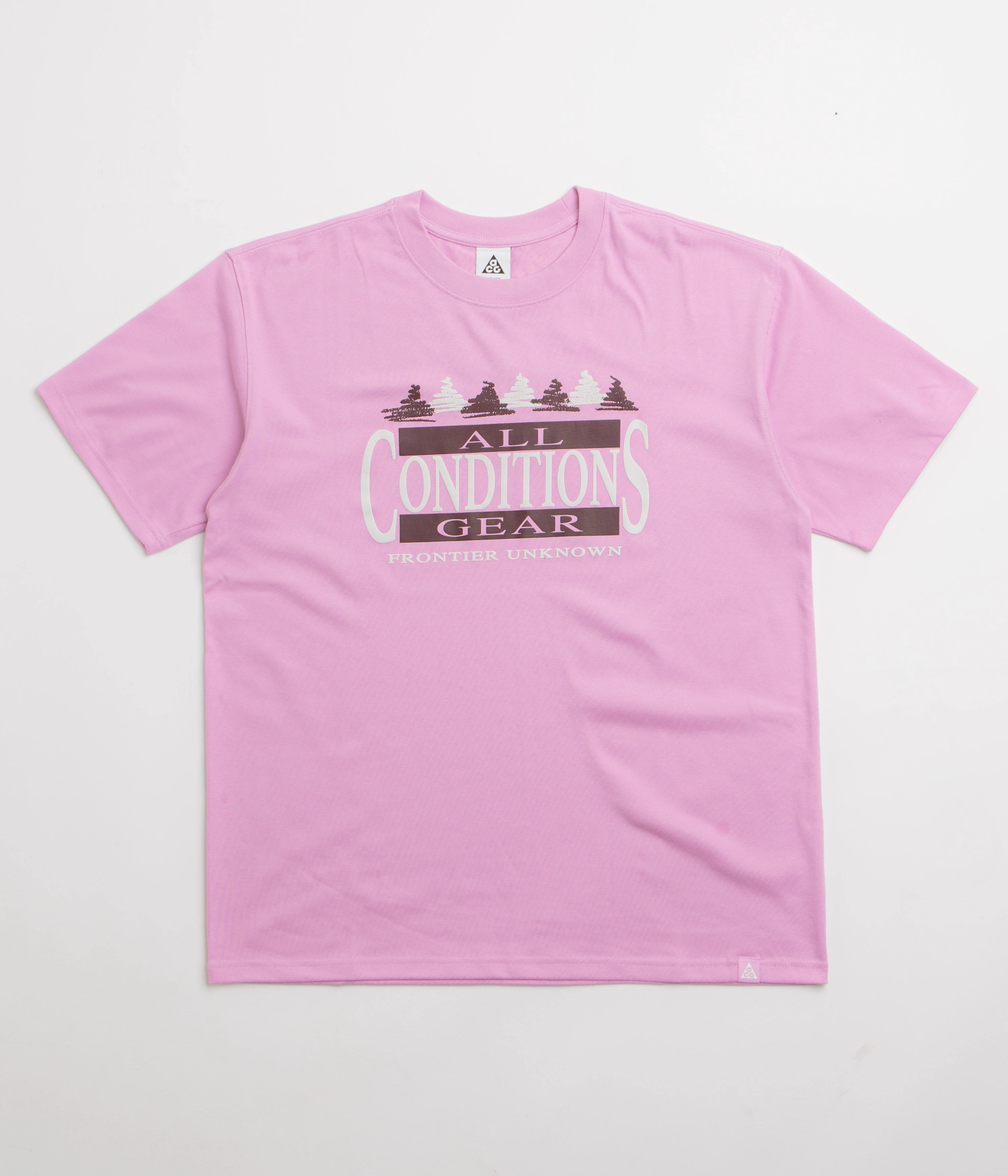 Casual Choice Wear Travel Comfort Style Nike ACG Frontier T-Shirt - Beyond Pink