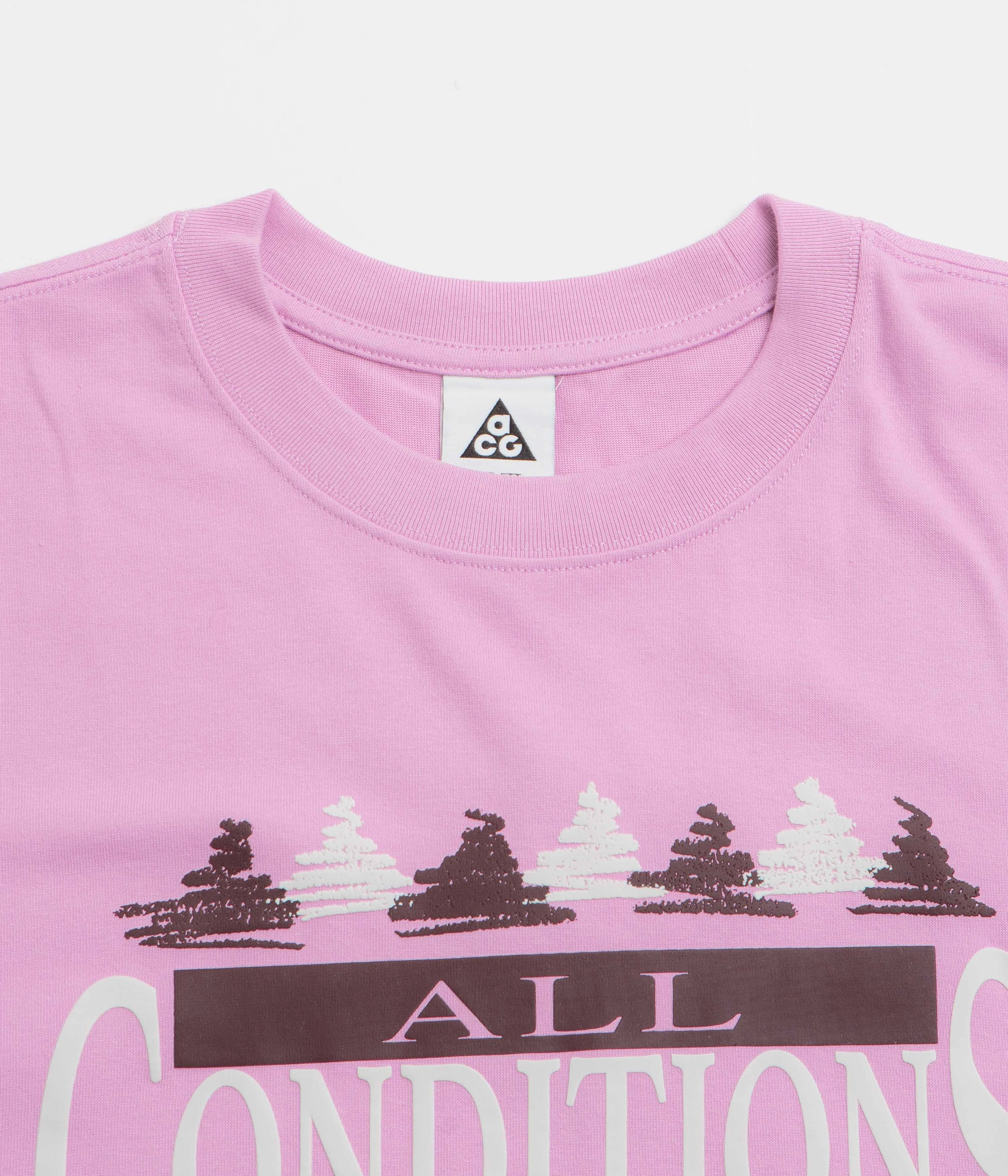 Sophisticated Casual Nike ACG Frontier T-Shirt - Beyond Pink