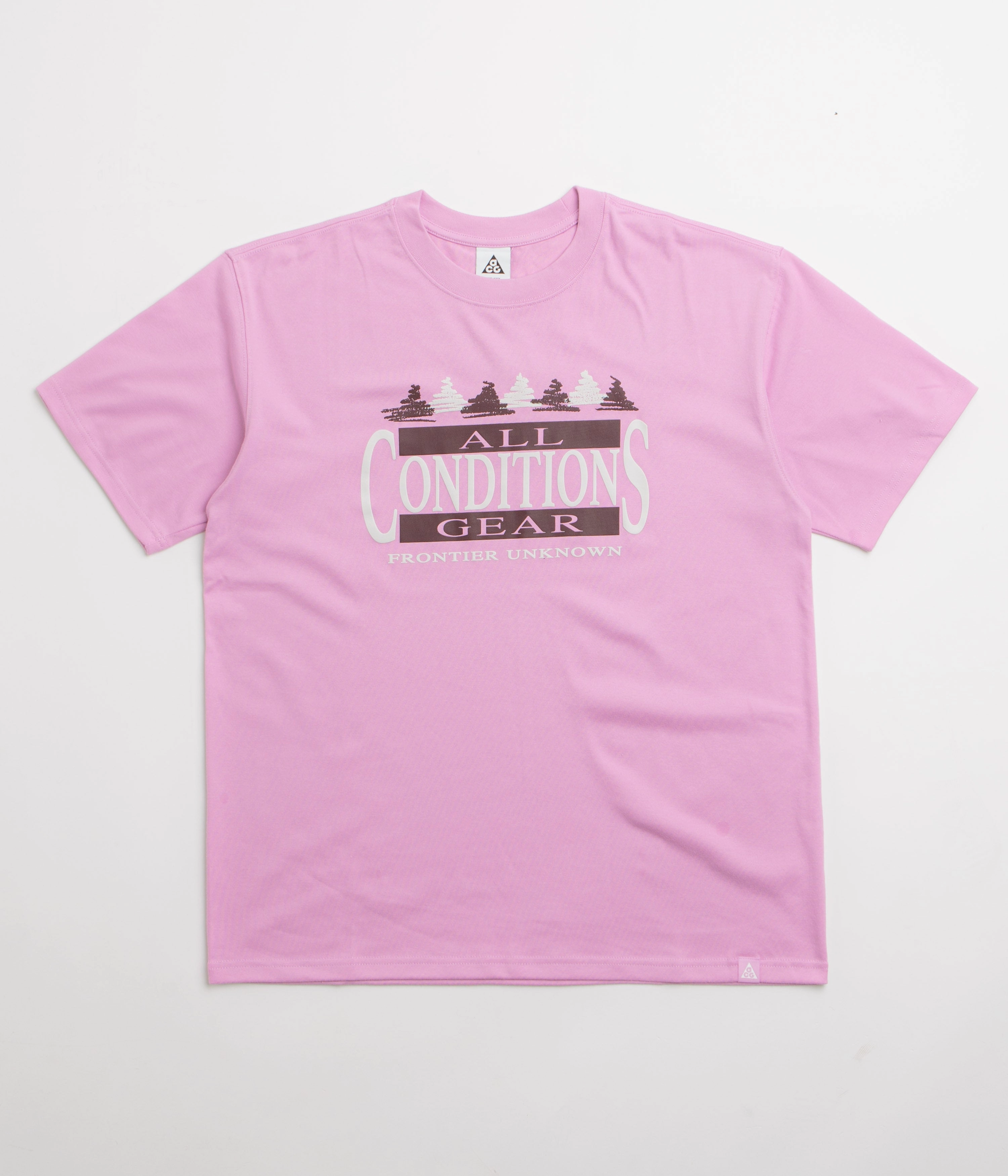 Nike ACG Frontier T-Shirt - Beyond Pink Durable Stitching