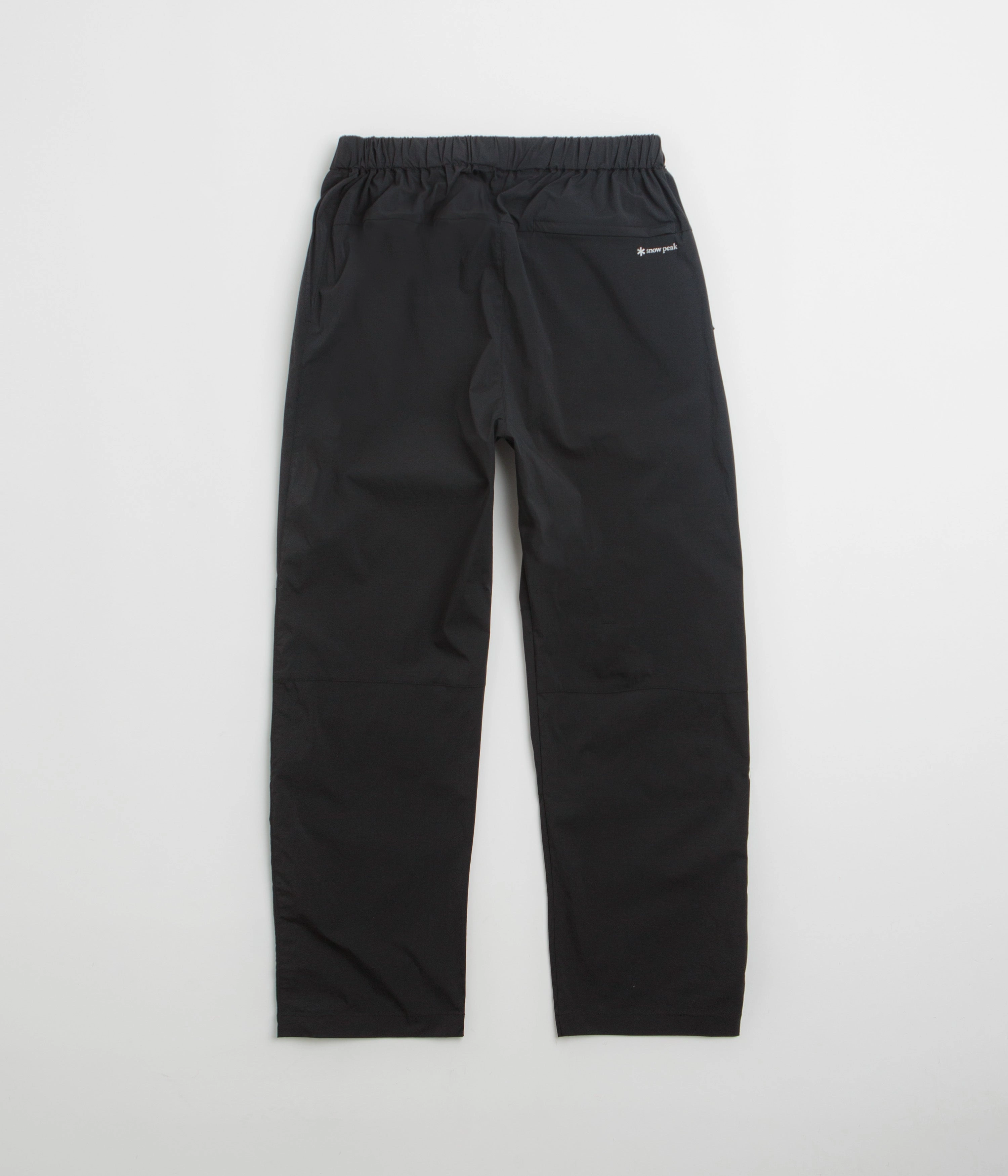 Snow Peak NSD Utility Pants - Black Urban Flex Performance Comfort