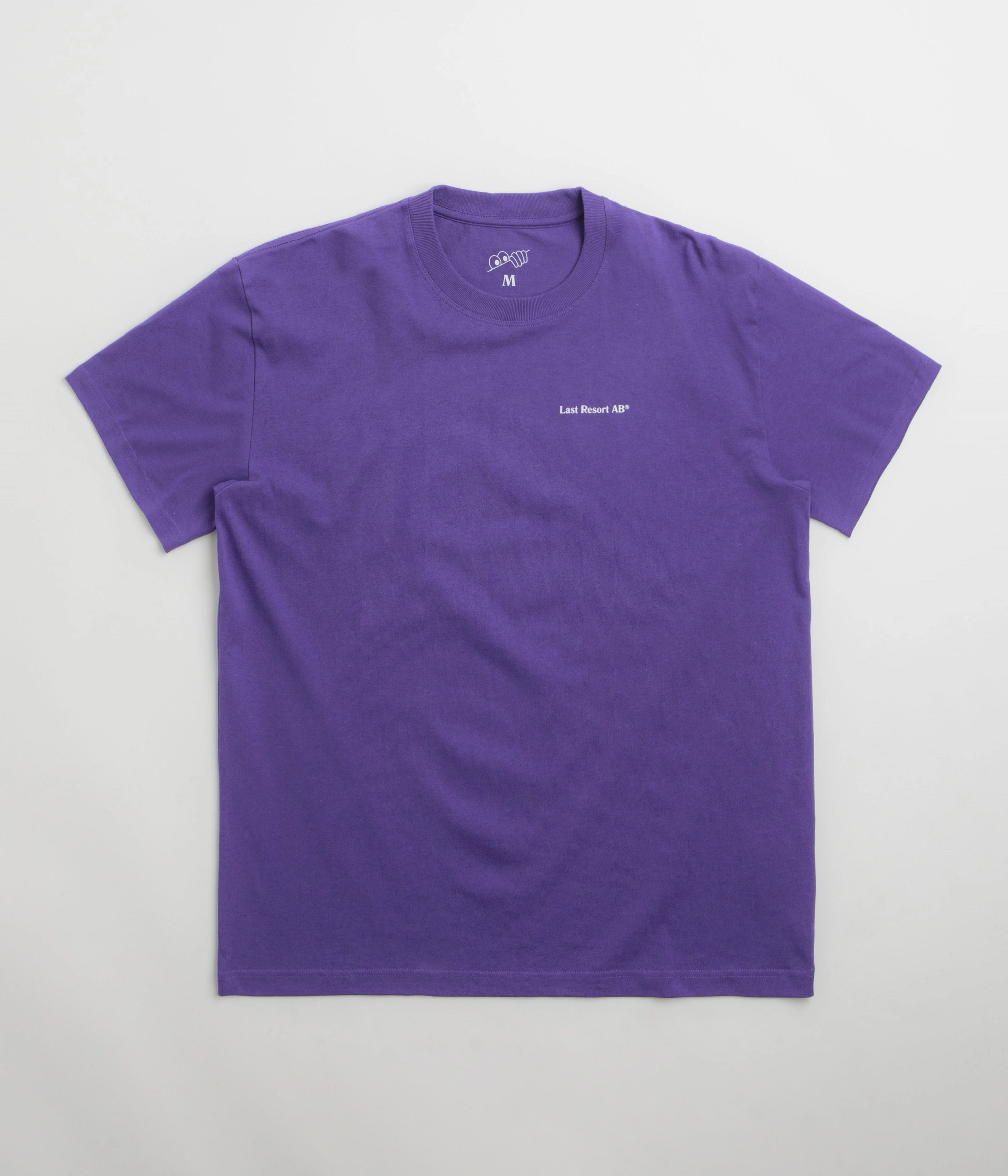 Soft Touch Texture Last Resort AB Atlas Monogram T-Shirt - Heliotrope / White