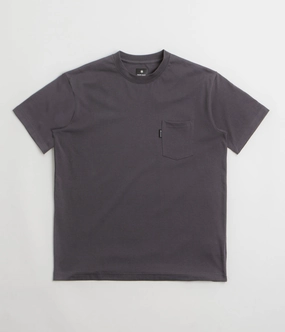 Snow Peak NSD Pocket T-Shirt - Charcoal All-day style FadeResistant Coating