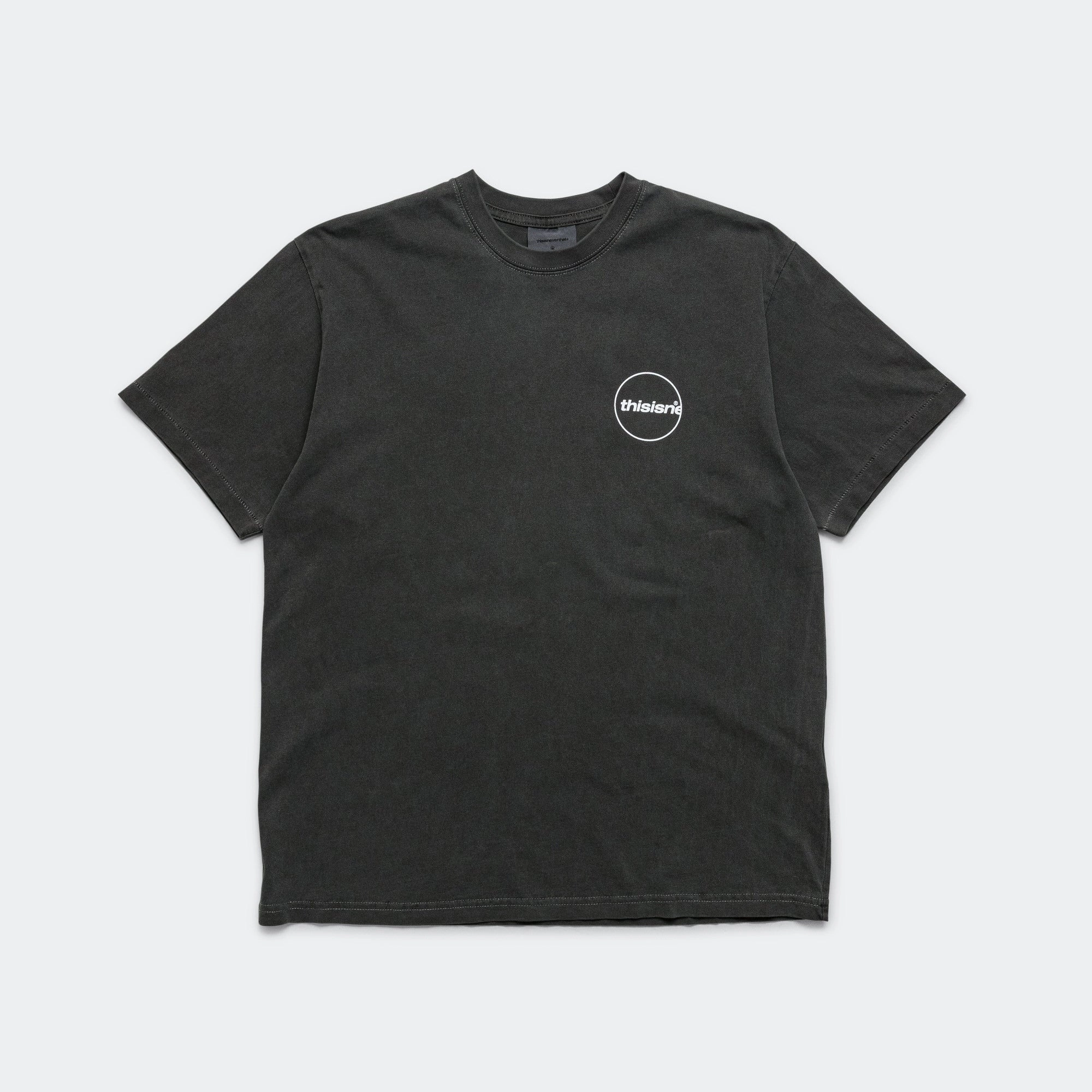 C-Logo Tee - Charcoal Bold Statement