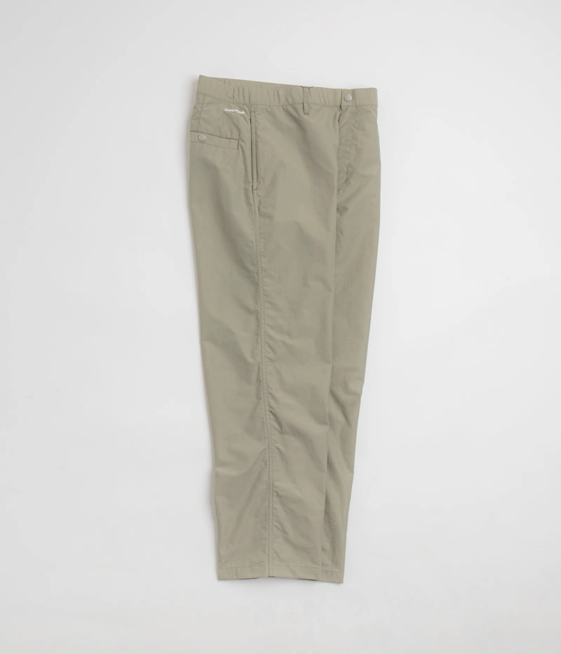 Snow Peak Light Mountain Cloth Pants - Beige Flexible Knee Articulation
