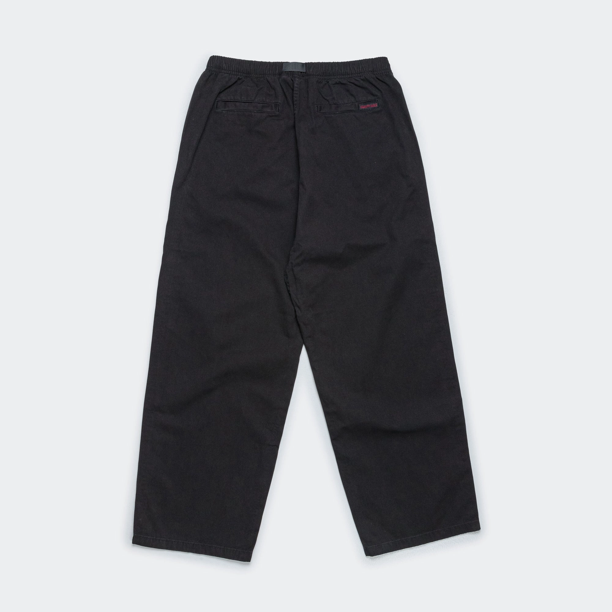 Casual Layering Wide Pants - Black