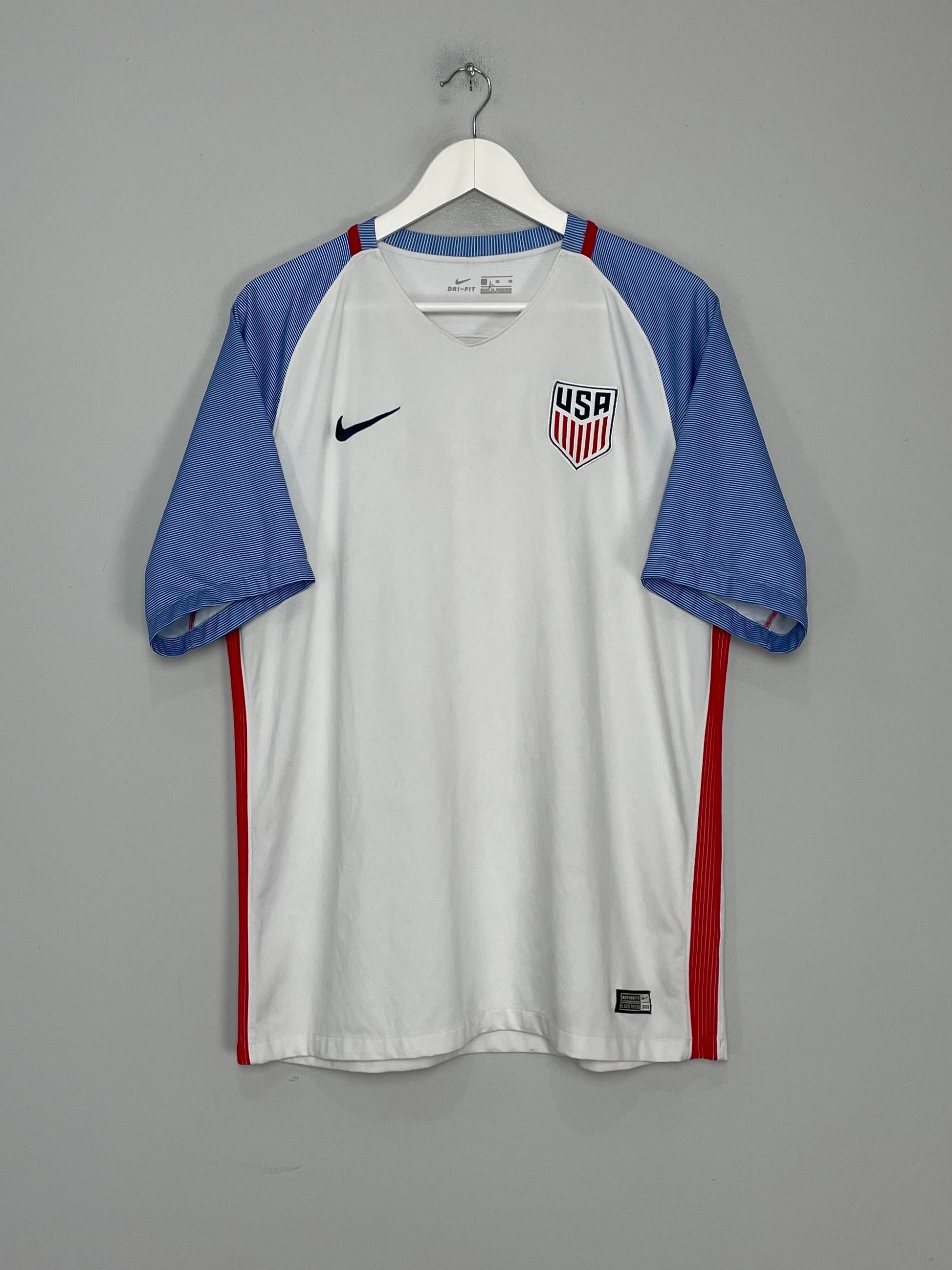 2016/17 USA HOME SHIRT (XL) NIKE Action Wear Fit For Action