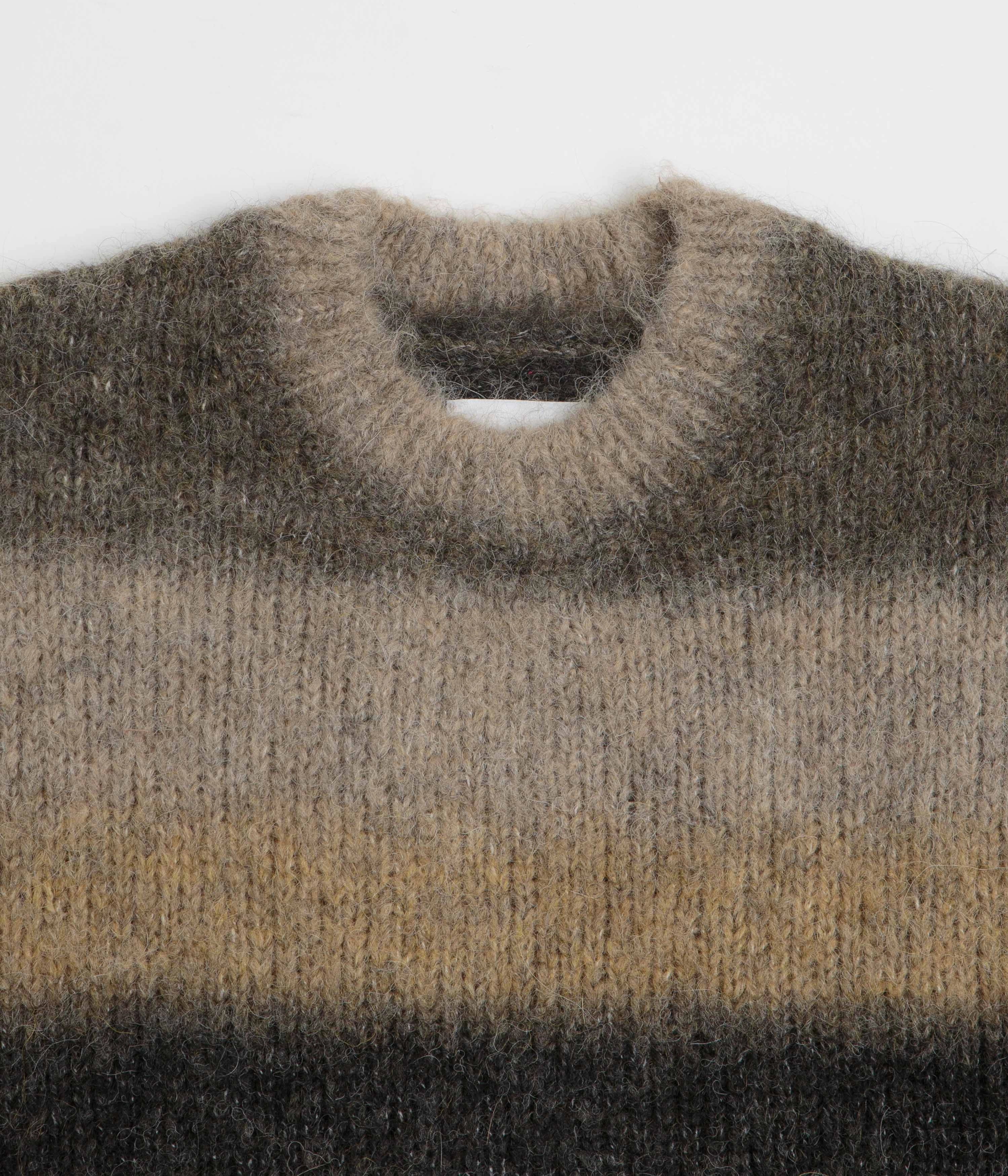 Shiny Finish Norse Projects Jonas Crewneck Sweatshirt - Utility Khaki