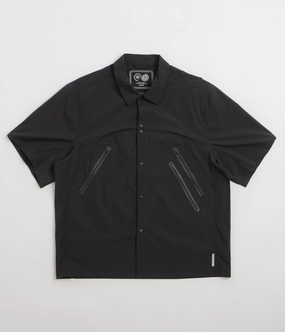 Purple Mountain Observatory Field Shirt - Black Smart Appearance Smooth Stitch Pattern