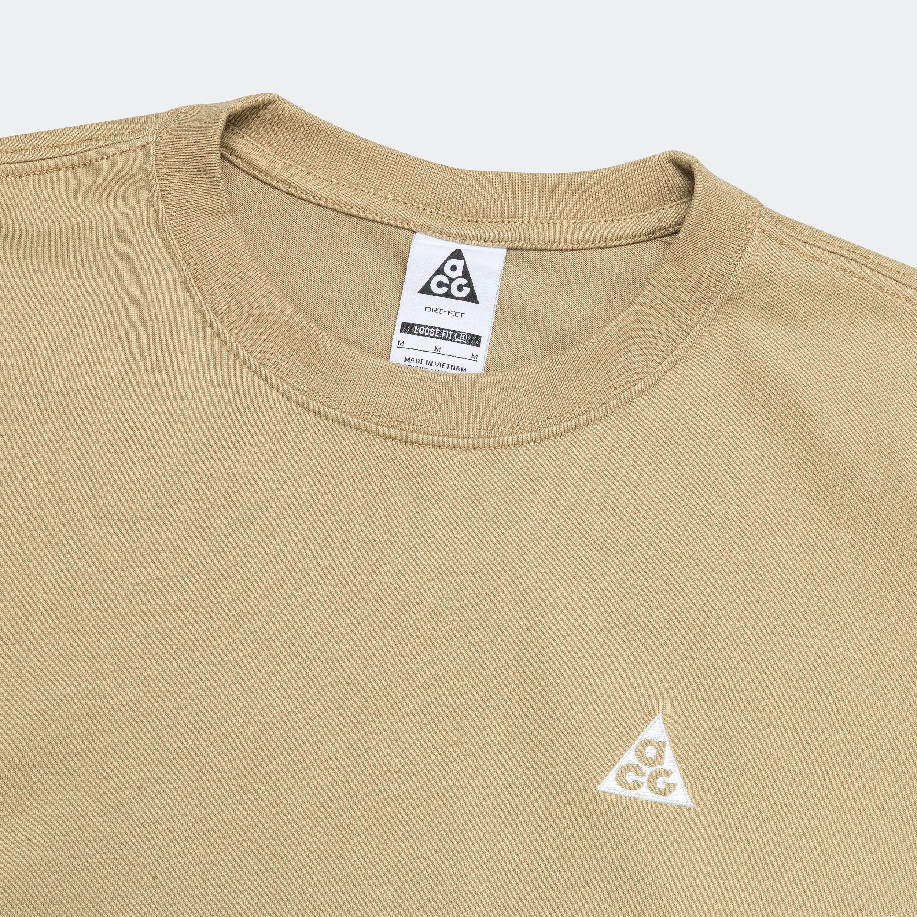 Anti Static Fabric Dri-Fit Tee M90 LBR HBR Tri - Parachute Beige