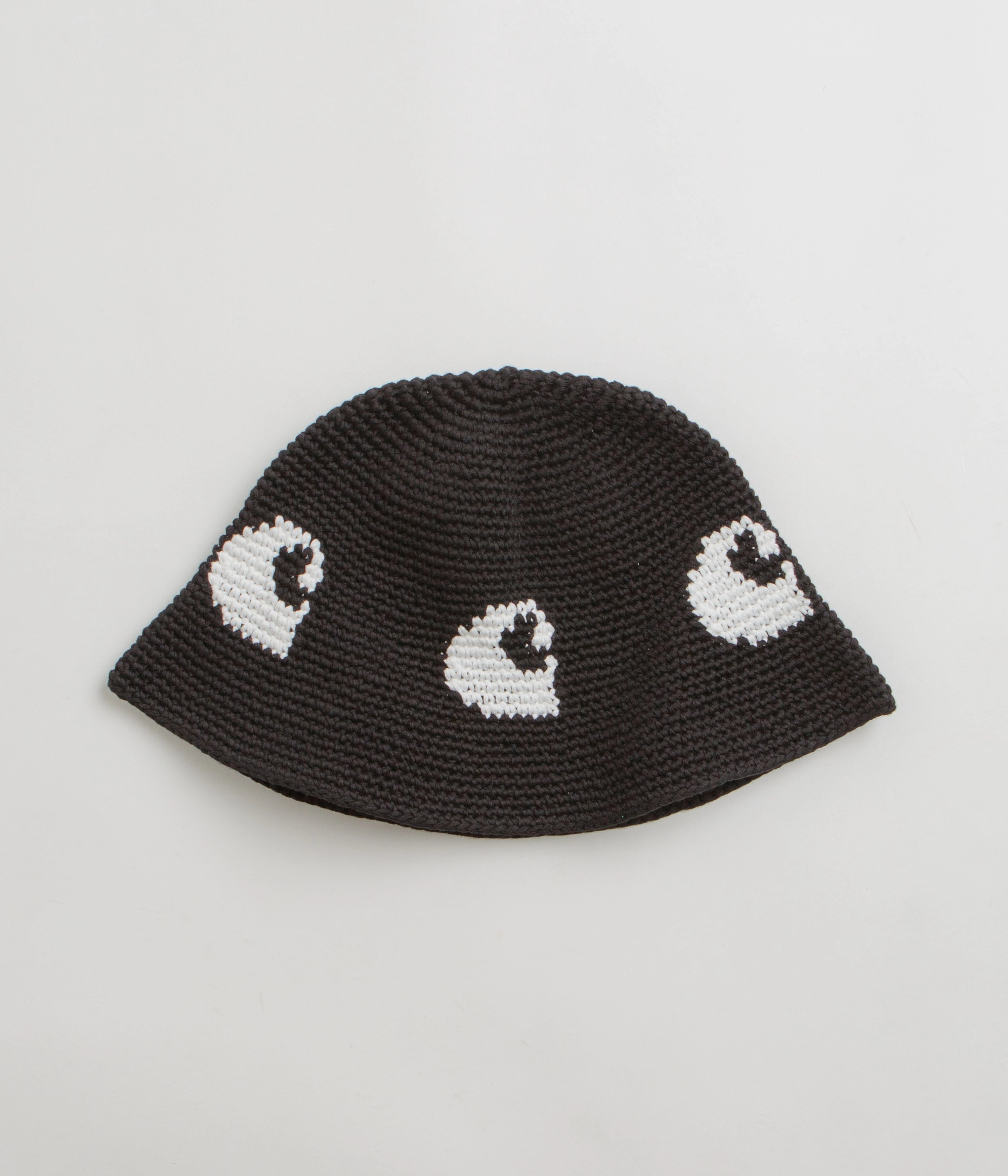 Ribbed collar StretchRecovery Yarn Carhartt Cane Bucket Hat - Black / White