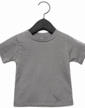 Bright Color Stylish Day Wear Canvas Baby Crew Neck T-Shirt | ASPHALT